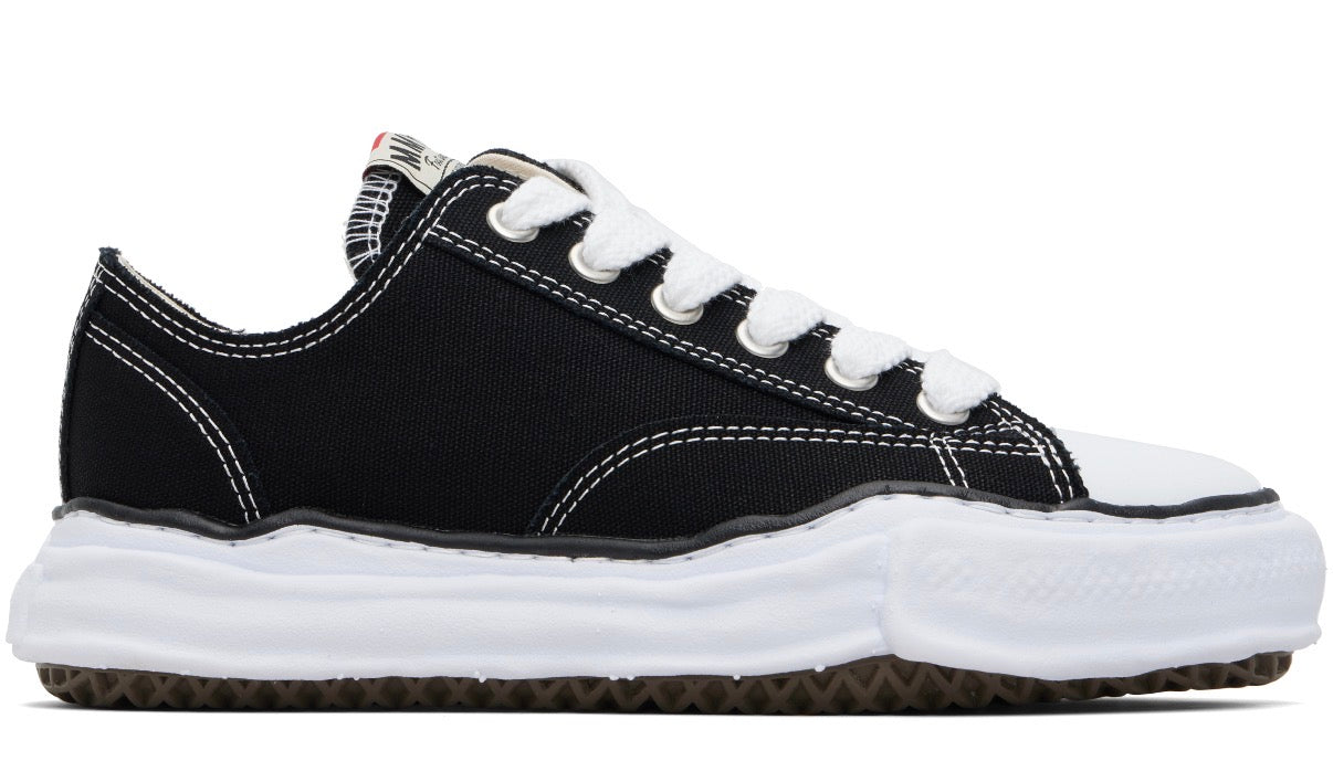 MAISON MIHARA YASUHIRO BLACK PETERSON CANVAS LOW