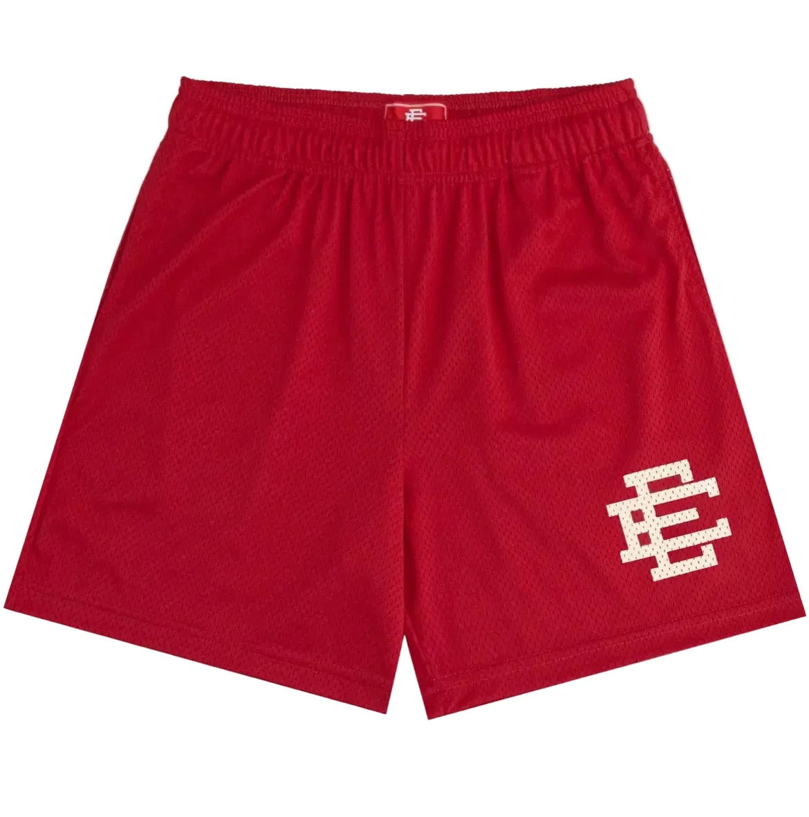 ERIC EMANUEL EE BASIC MESH SHORTS RED (BRAND NEW)