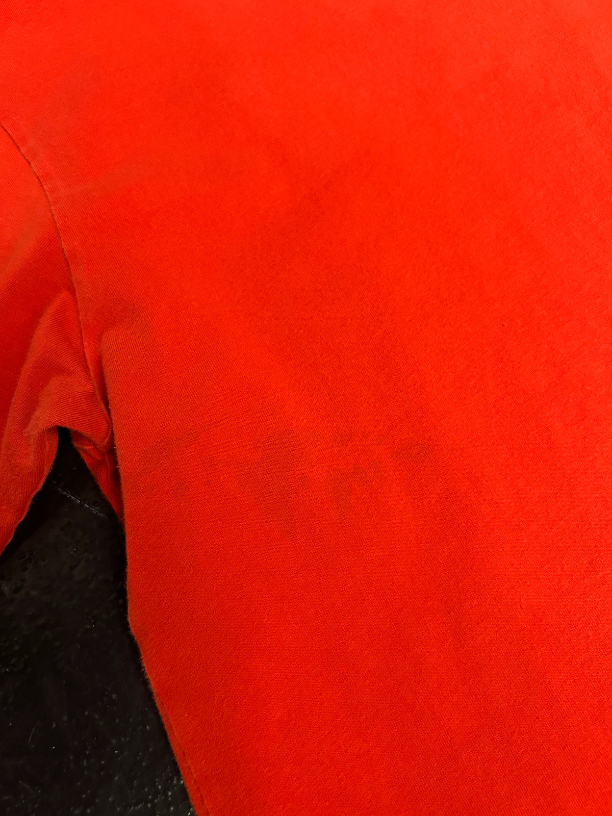 BALENCIAGA CLASSIC LOGO TEE “RED” (PRE-OWNED)