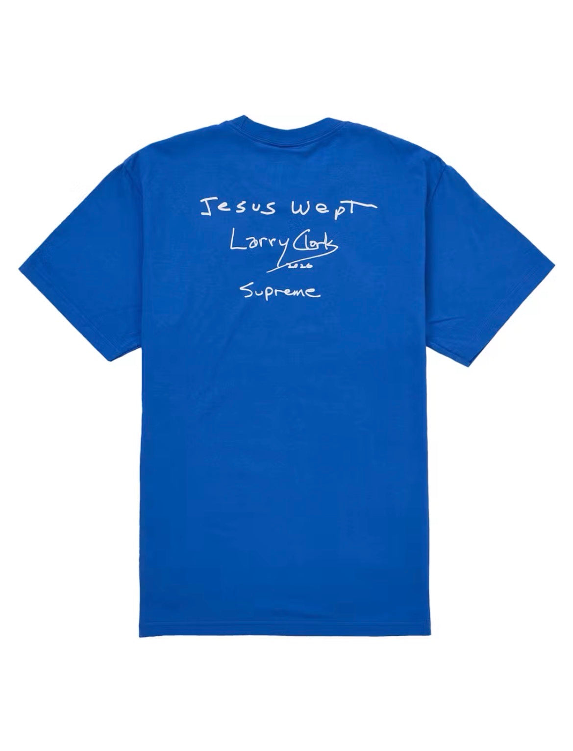 SUPREME LARRY CLARK G*N TEE “BLUE” (BRAND NEW)