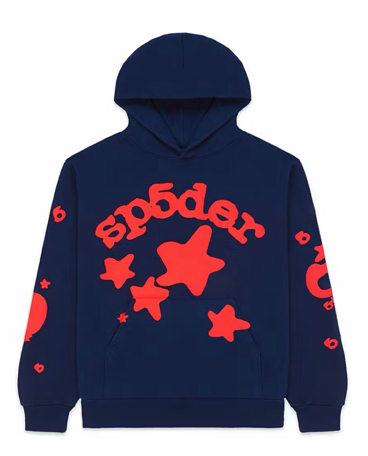 SP5DER BELUGA HOODIE NAVY (PRE-OWNED)