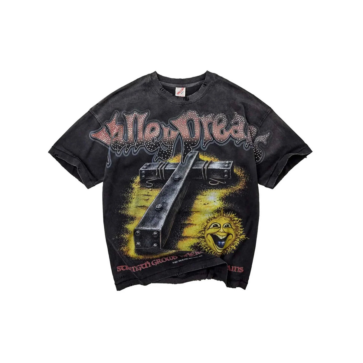 VALE FOREVER IRON CROSS BLING TEE