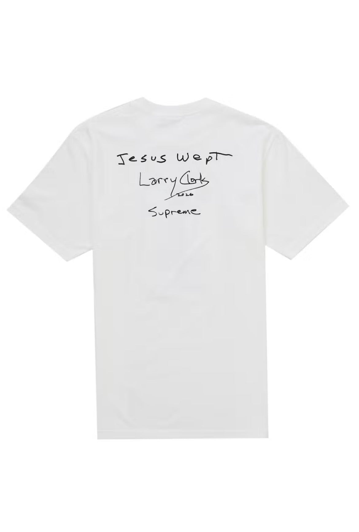 SUPREME LARRY CLARK G*N TEE “WHITE” (BRAND NEW)