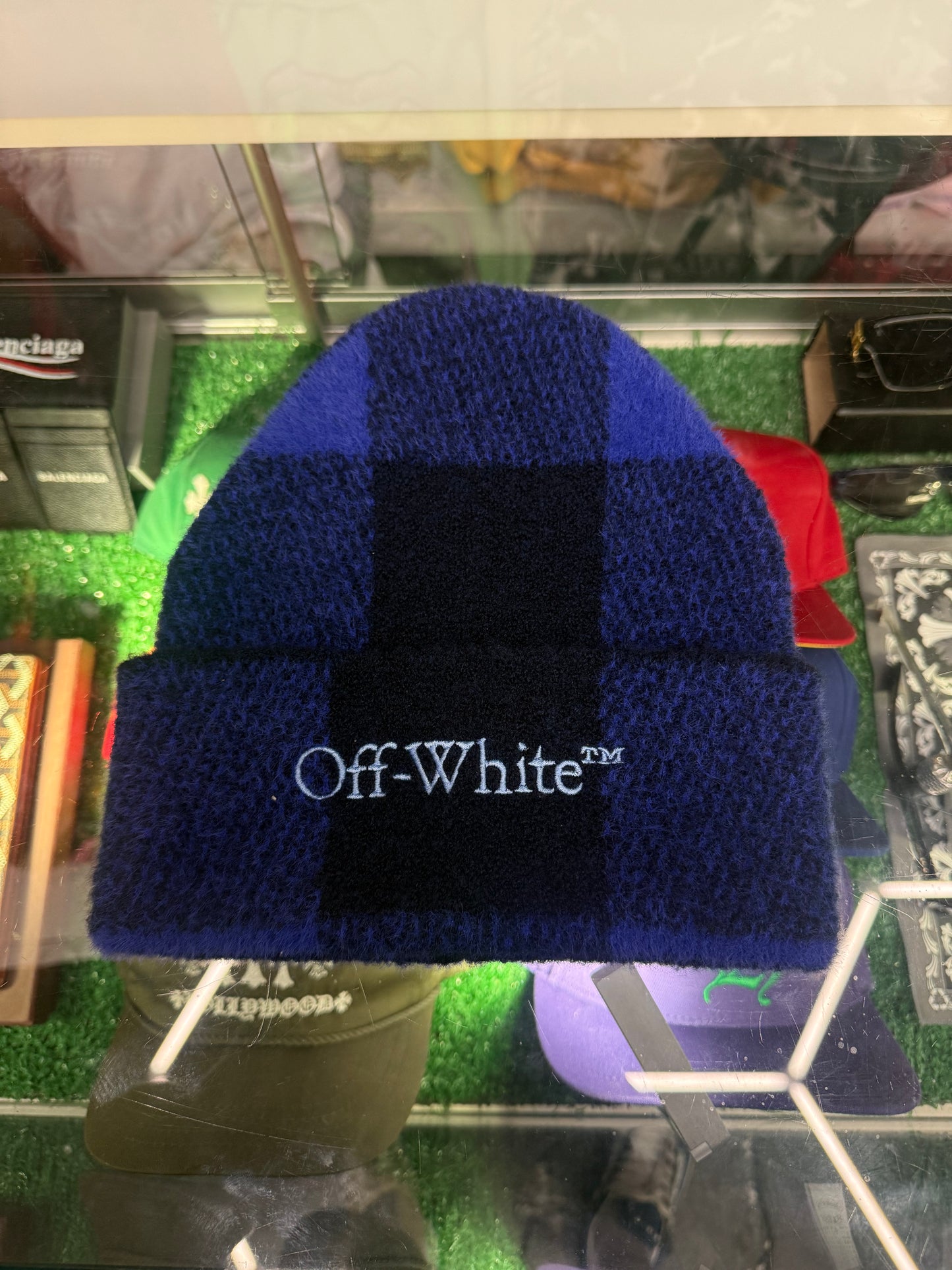 OFF-WHITE BOOKISH BEANIE (BRAND NEW)