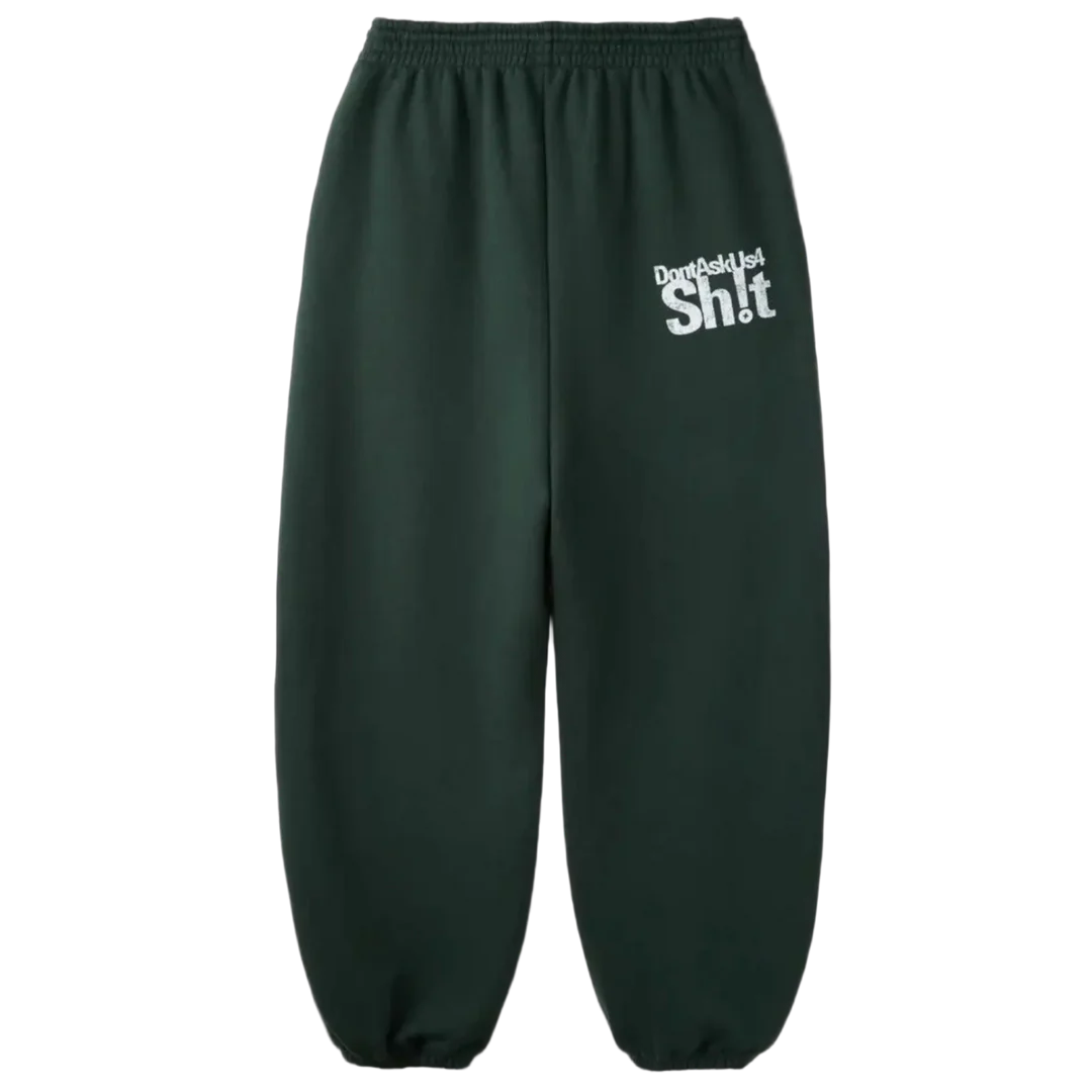 GOLD+VINTAGE GALLERY RASPBERRY HILLS X GREEDY UNIT GREEN GARBAGE SWEATPANTS (VNDS)
