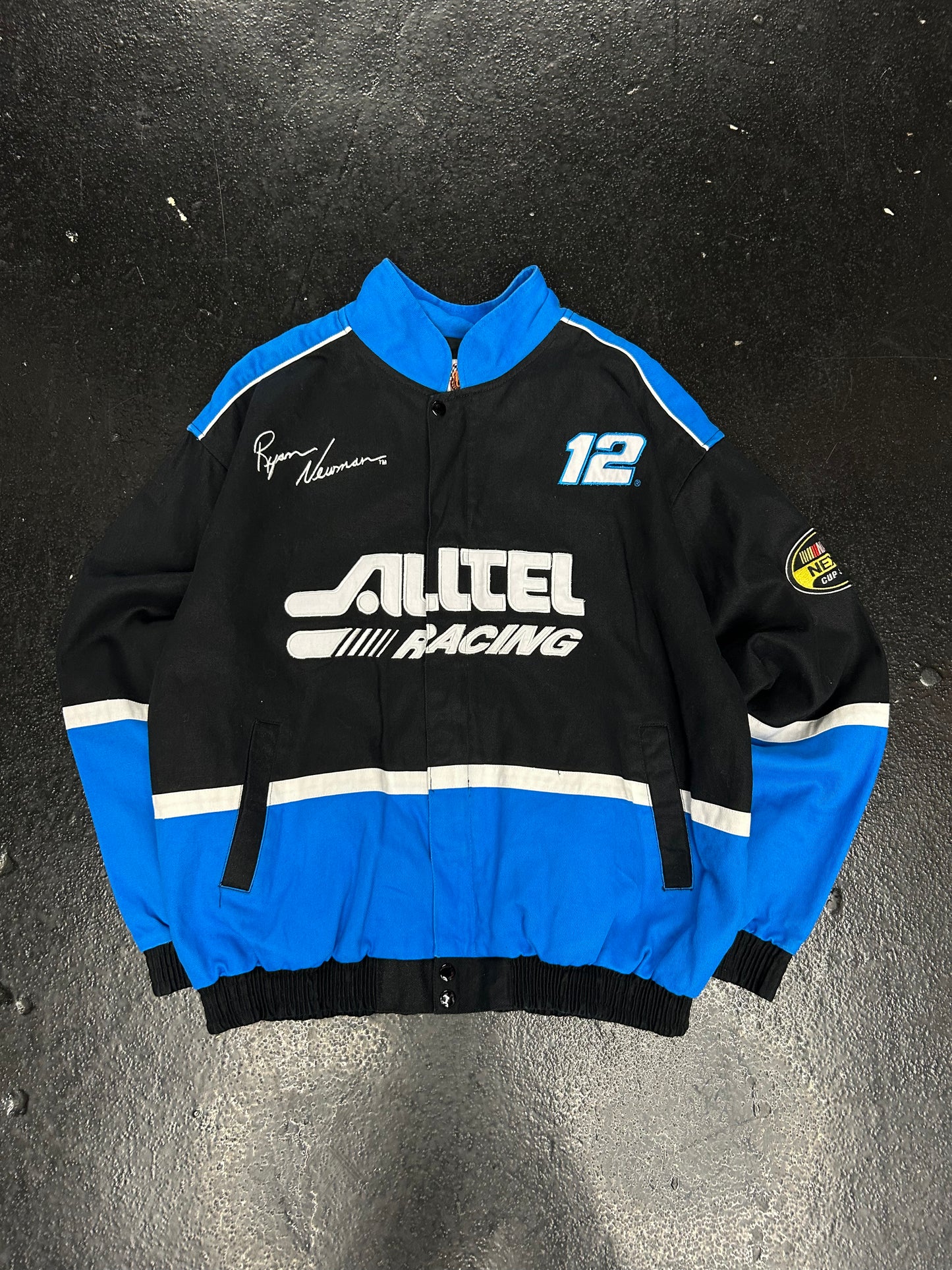 NASCAR ALLTEL BLUE JACKET (PRE OWNED)