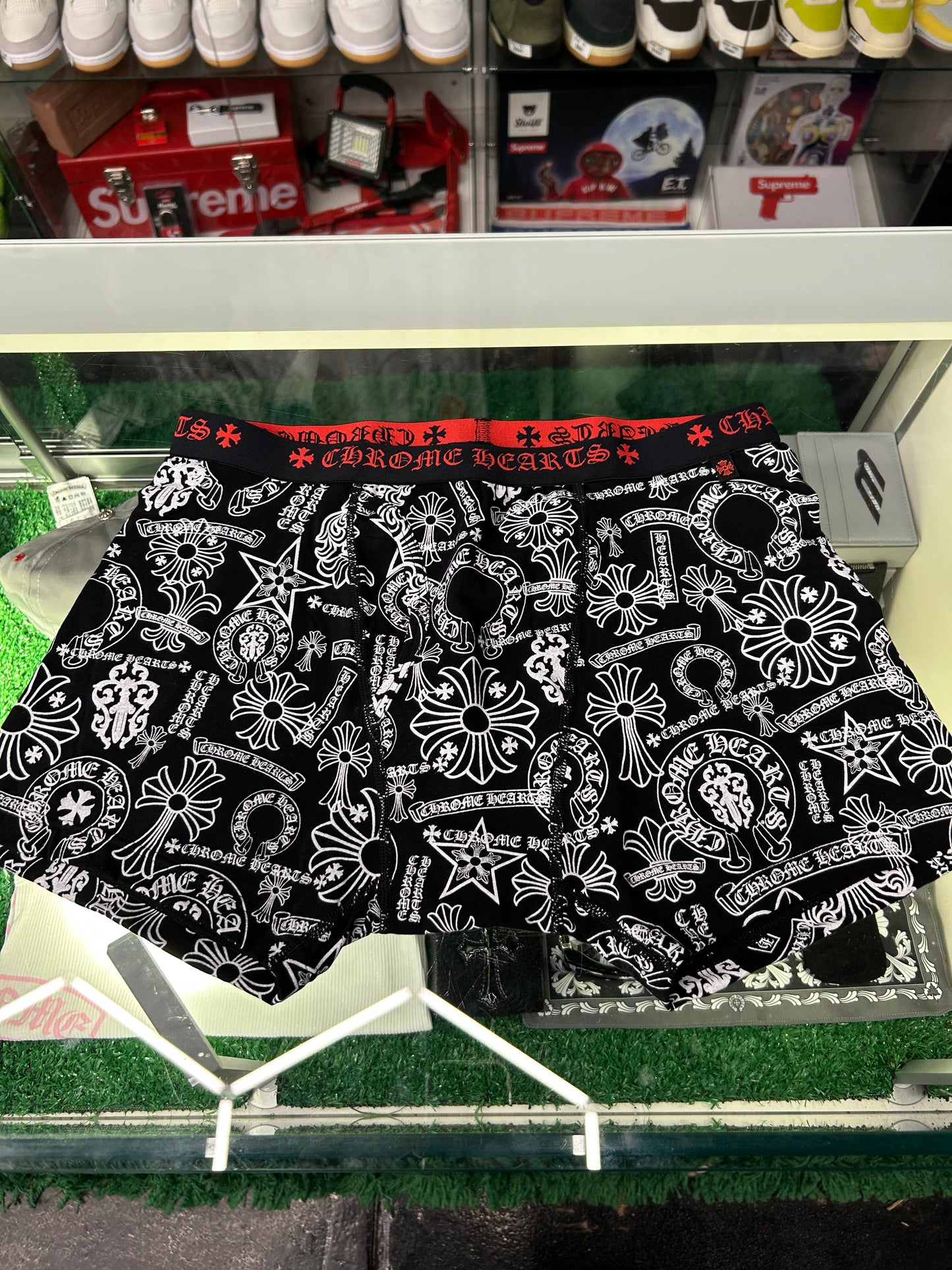 CHROME HEARTS BLACK RED UNDERWEAR (BRAND NEW)