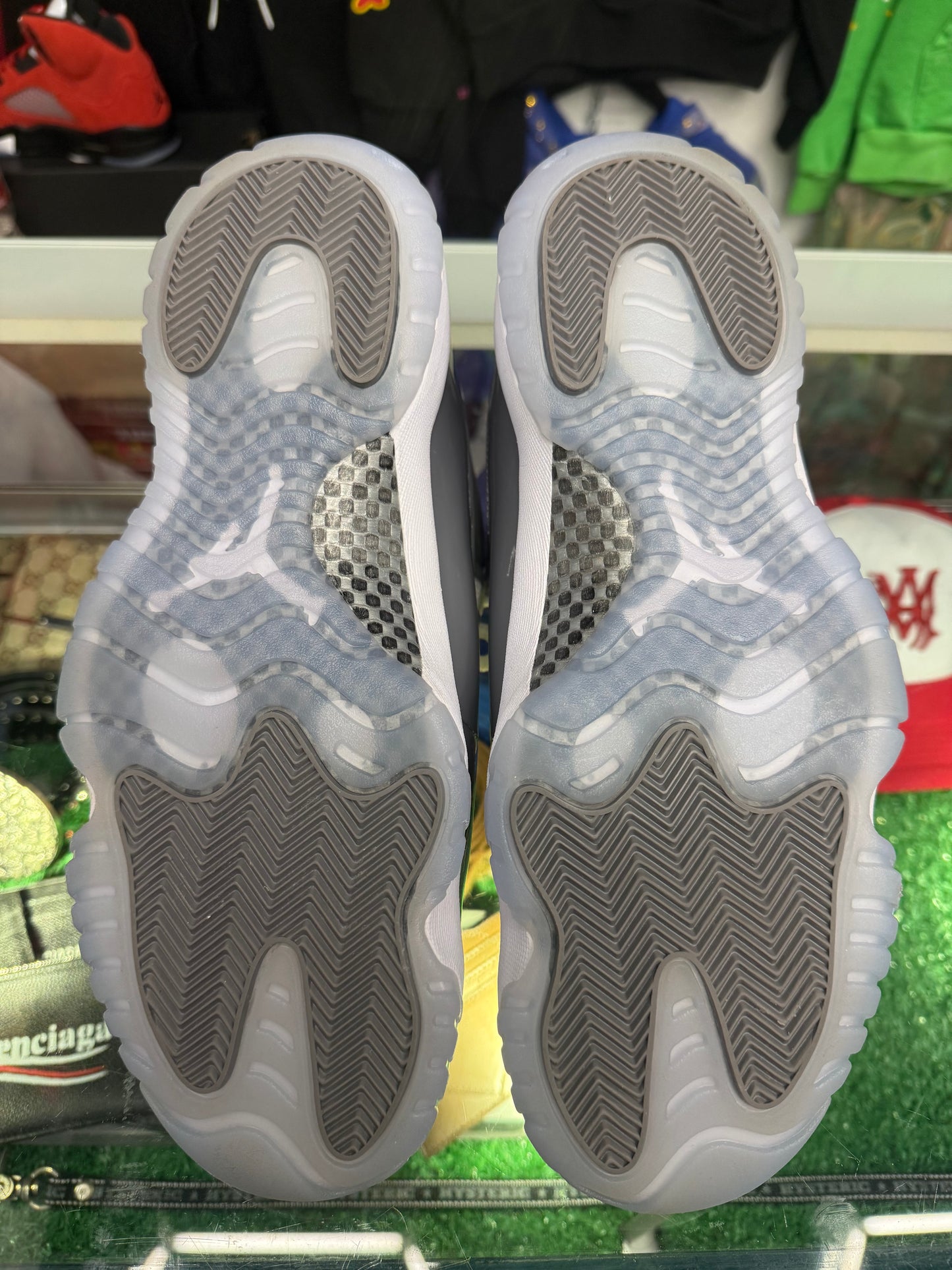 JORDAN 11 HIGH COOL GREY (PRE-OWNED W/ BOX)