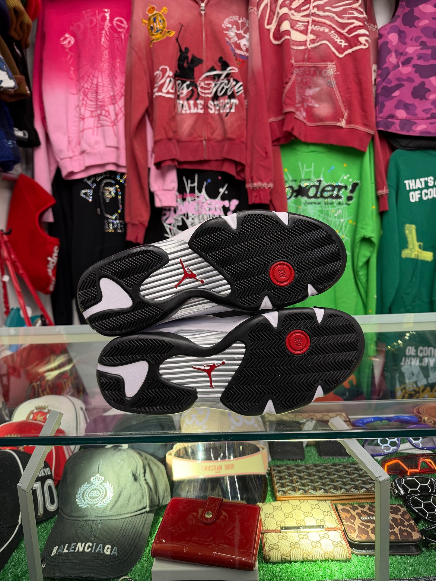 JORDAN 14 BLACK TOE (PRE-OWNED W/ BOX)