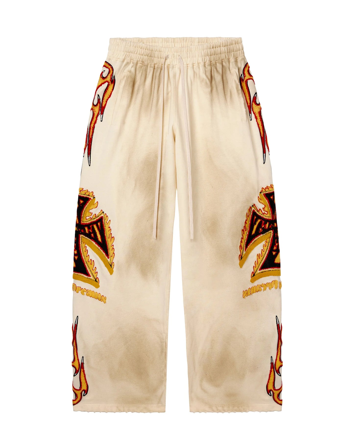 VALE FOREVER LA FLARE BONE SWEATS (BRAND NEW)