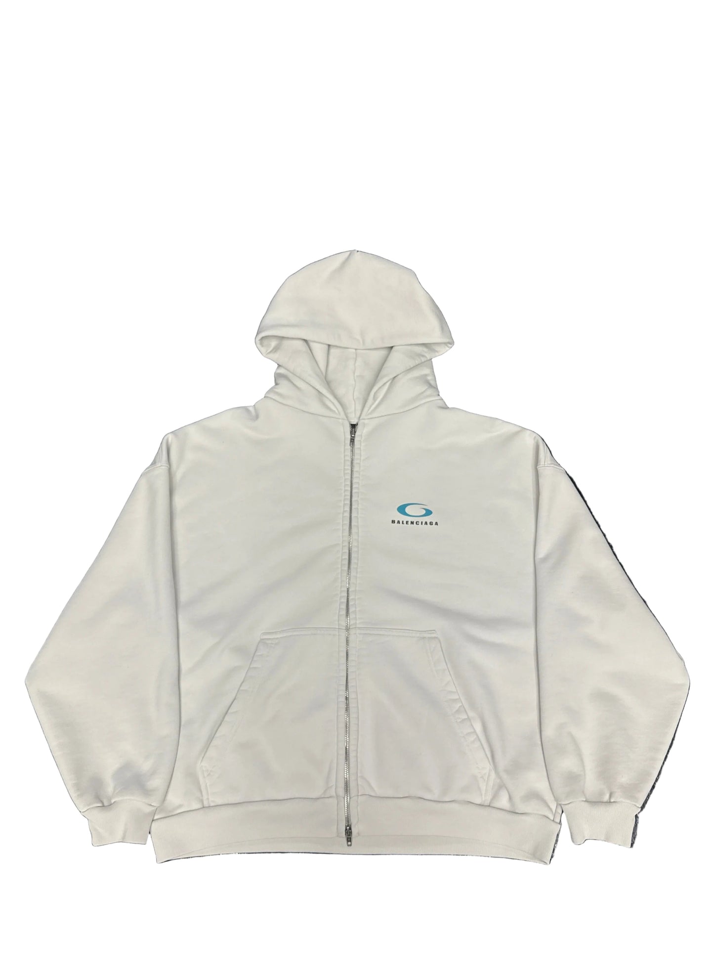 BALENCIAGA LOOP SPORTS ICON ZIP UP HOODIE (PRE-OWNED)