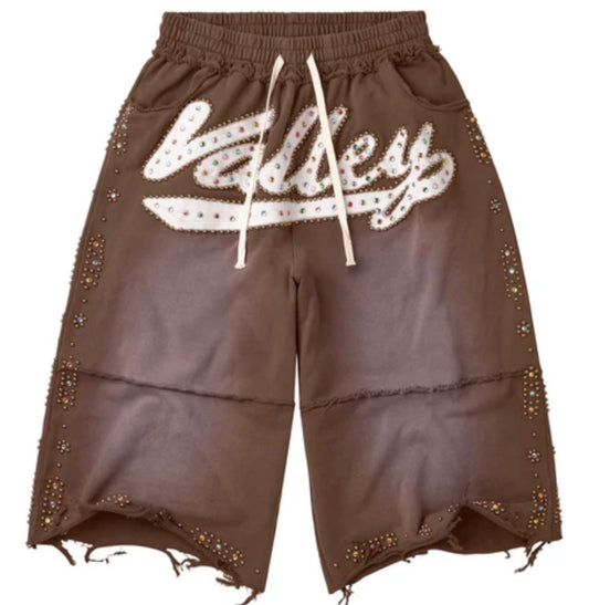 VALE BROWN SKITTLE SHORTS