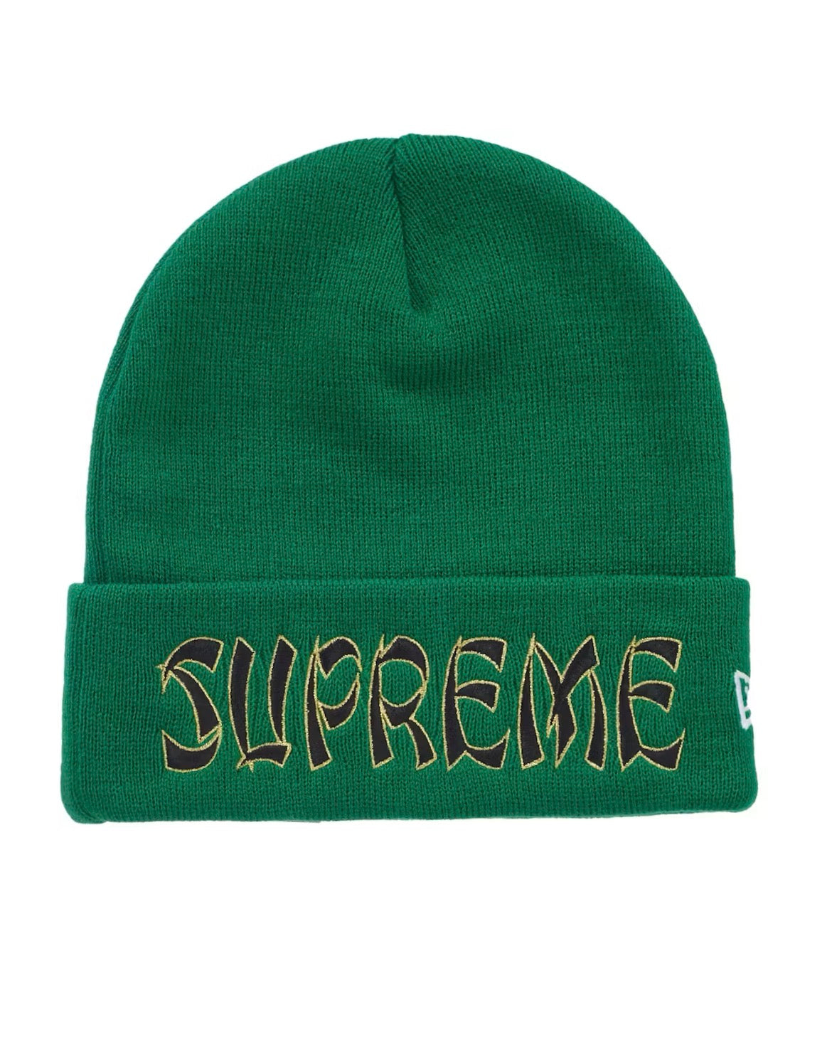 SUPREME FW26 ACTION GREEN BEANIE