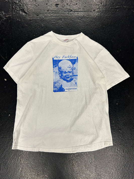 SUPREME FUCKFACE WHITE TEE (PRE-OWNED)