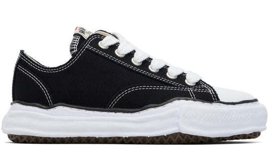 MAISON MIHARA YASUHIRO BLACK PETERSON CANVAS LOW