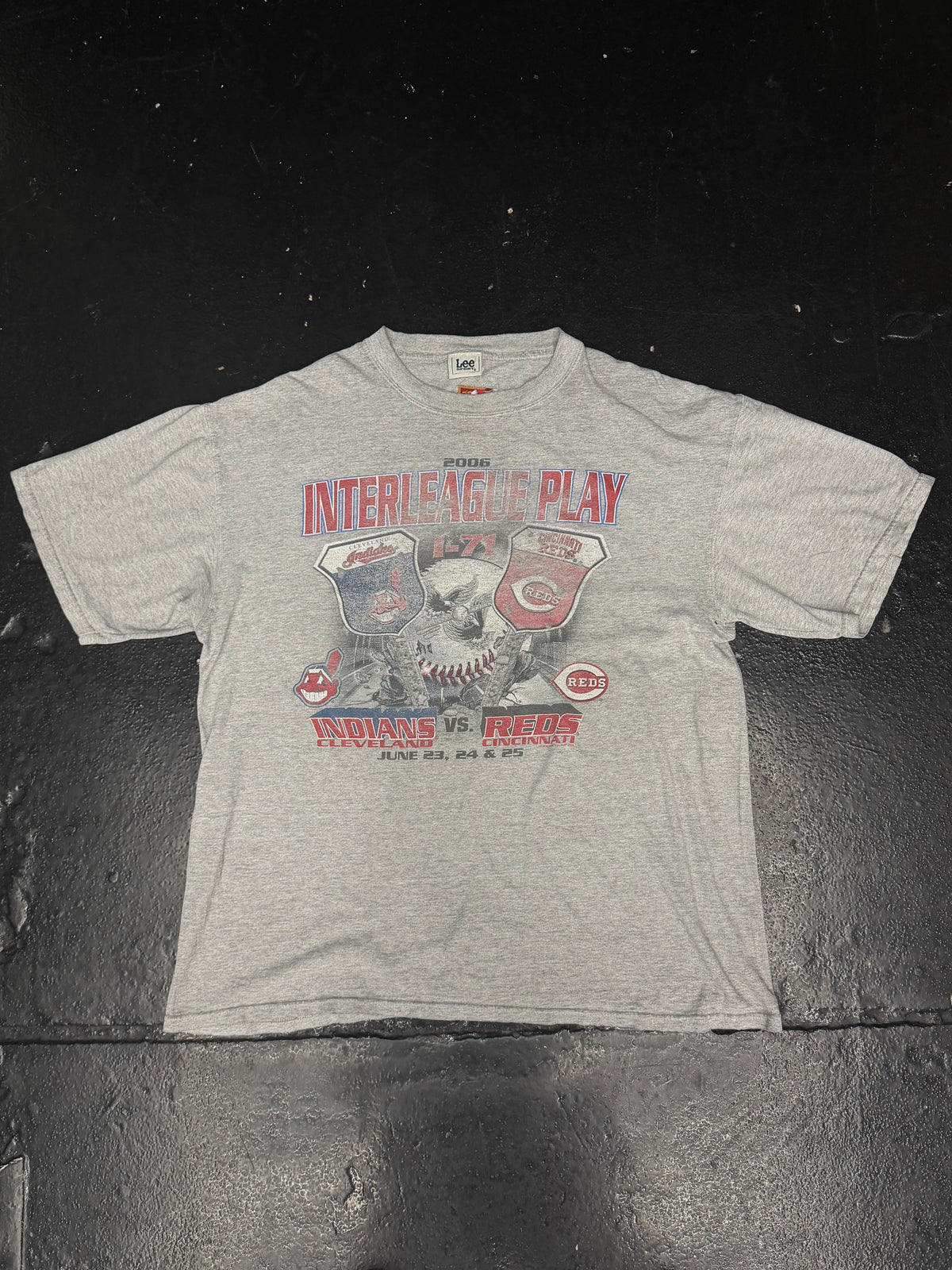MLB CINCINNATI VS CLEVELAND SERIES T-SHIRT