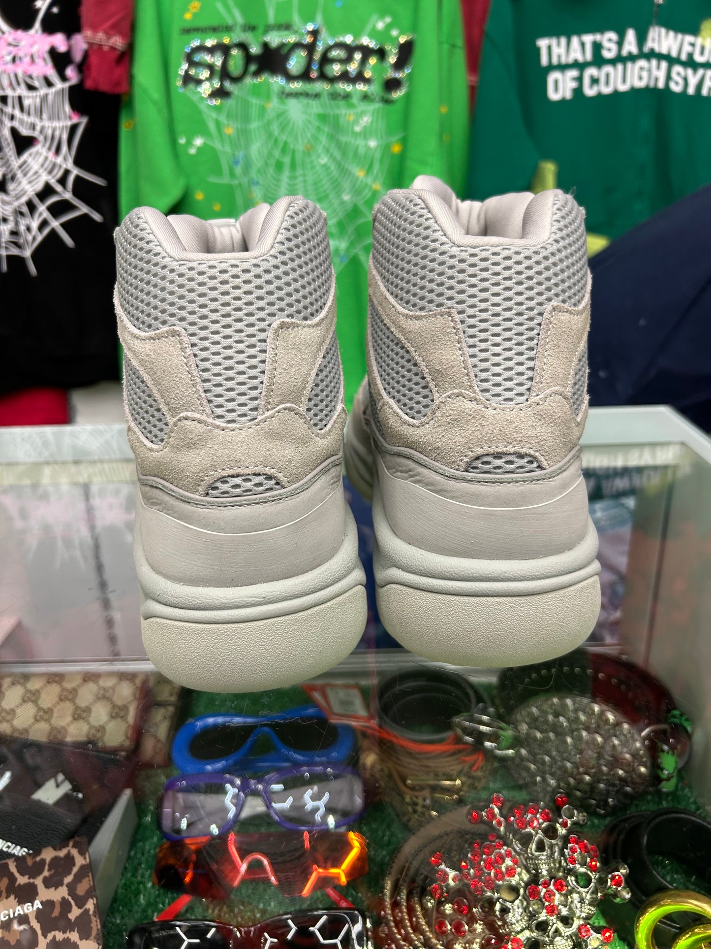 YEEZY ADIDAS DESERT BOOT SALT (PRE-OWNED W/ BOX)