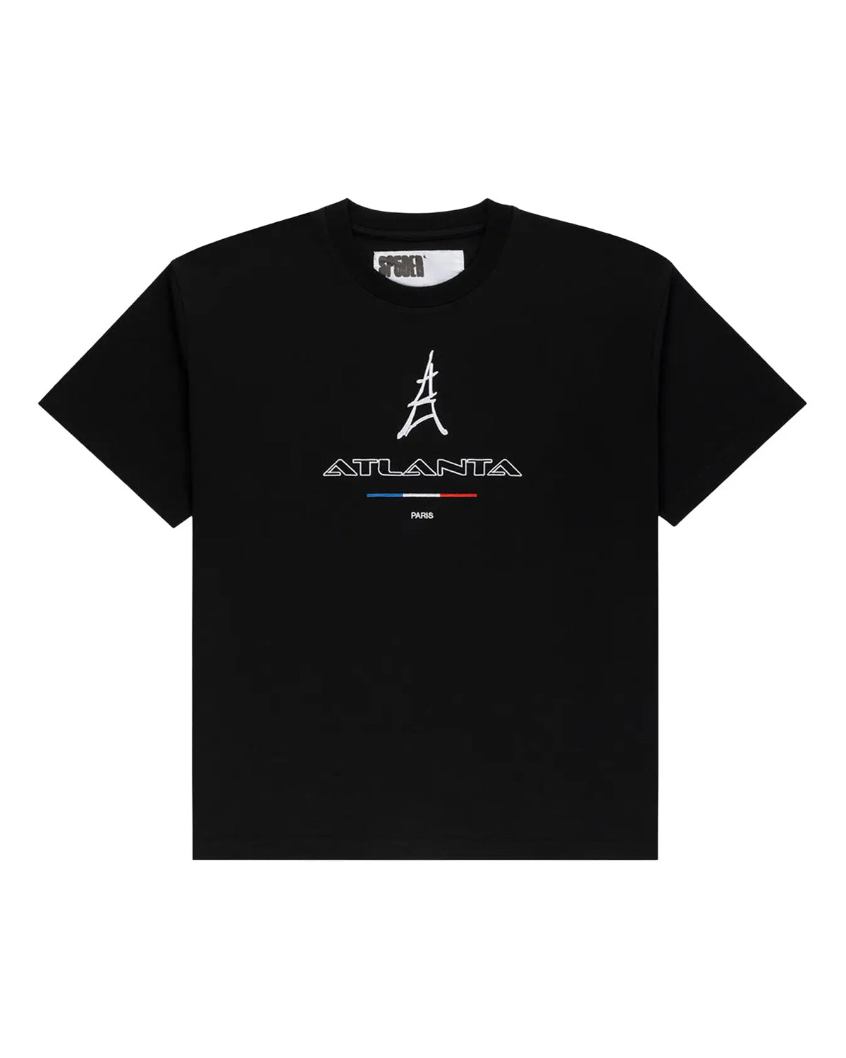 SP5DER ARRAIGNEE TEE BLACK