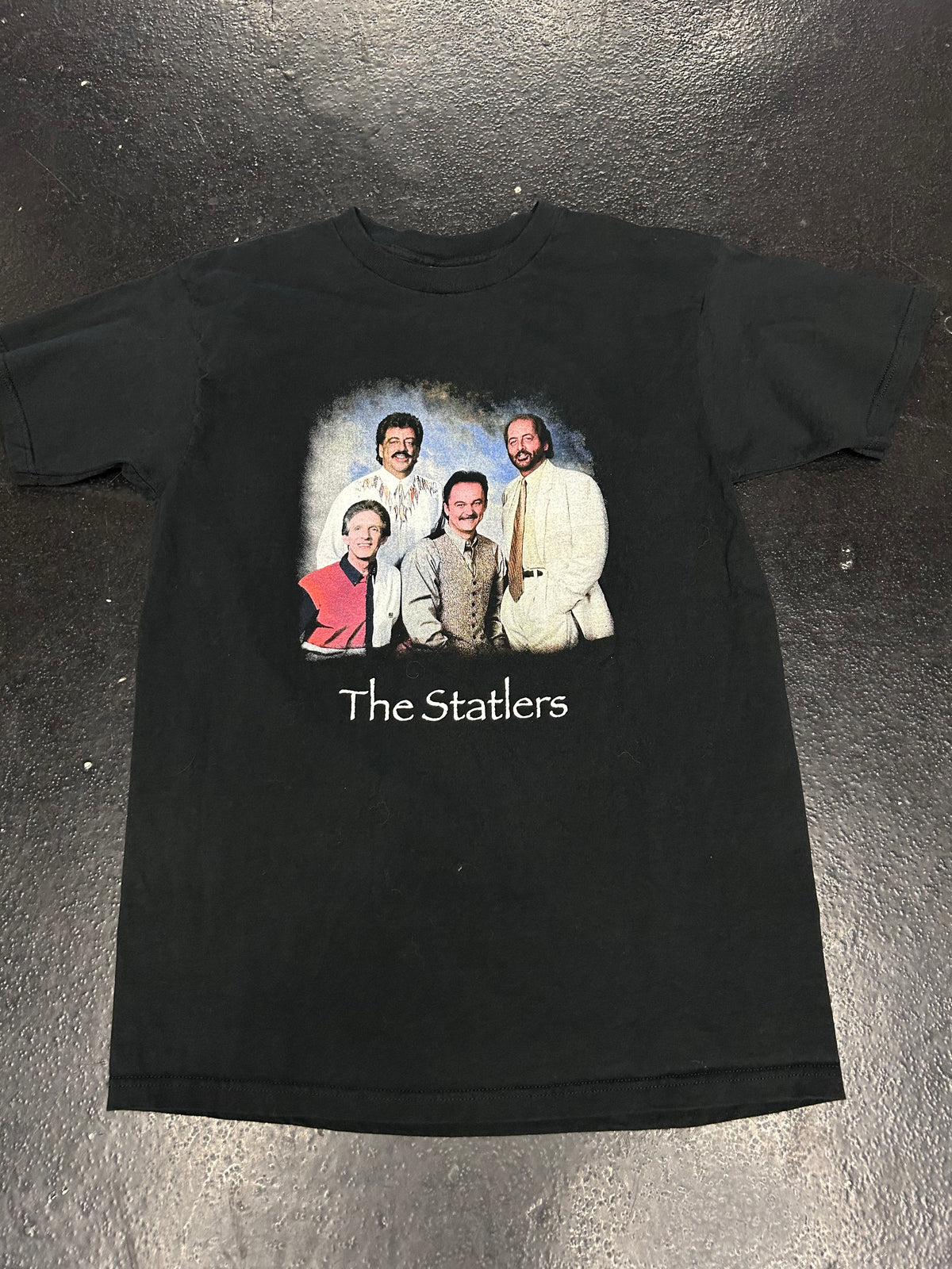 THE STATLERS FAMILY PHOTO BLACK TEE
