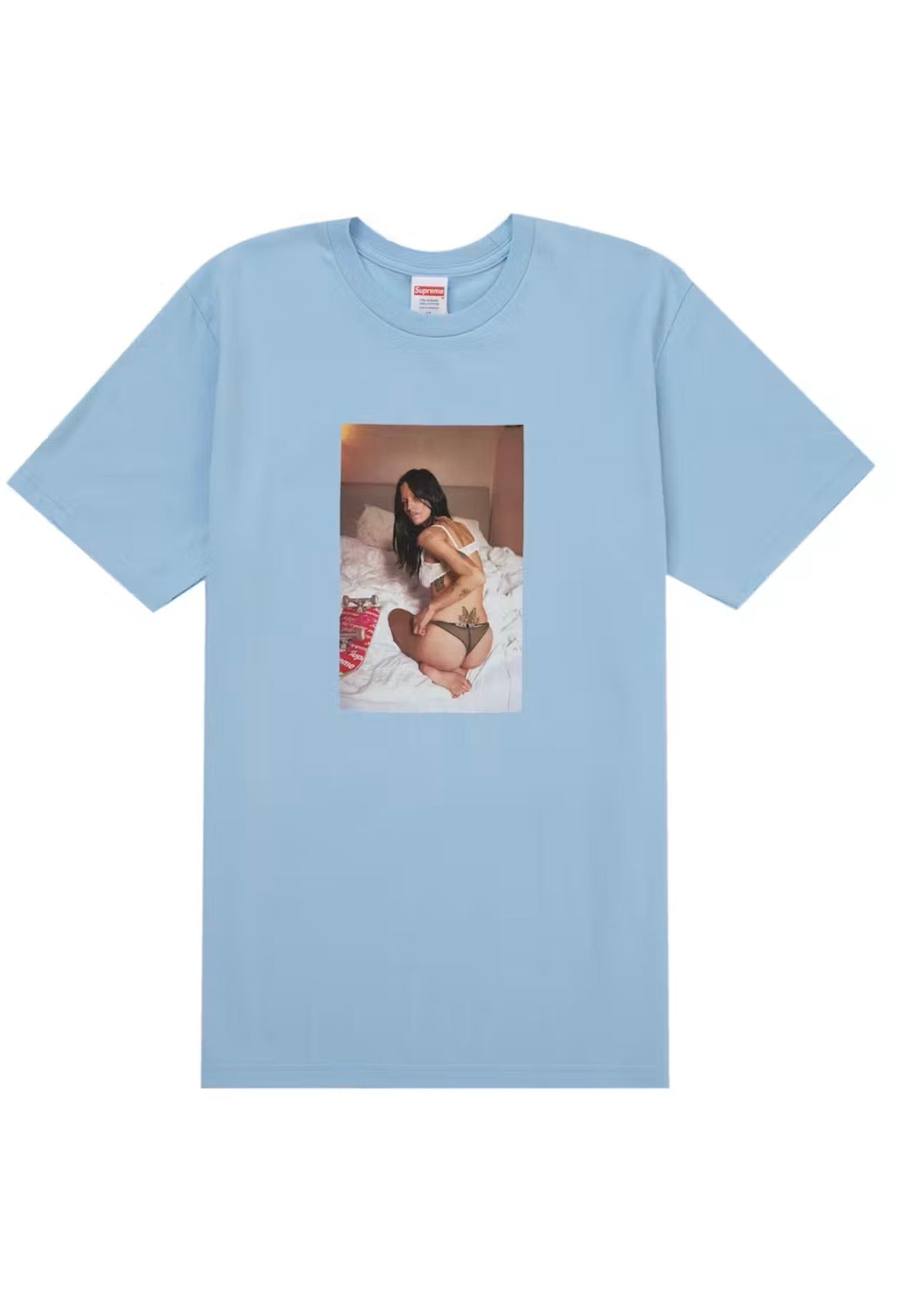 SUPREME LARRY CLARK NEIGHBOR TEE “BLUE” (BRAND NEW)