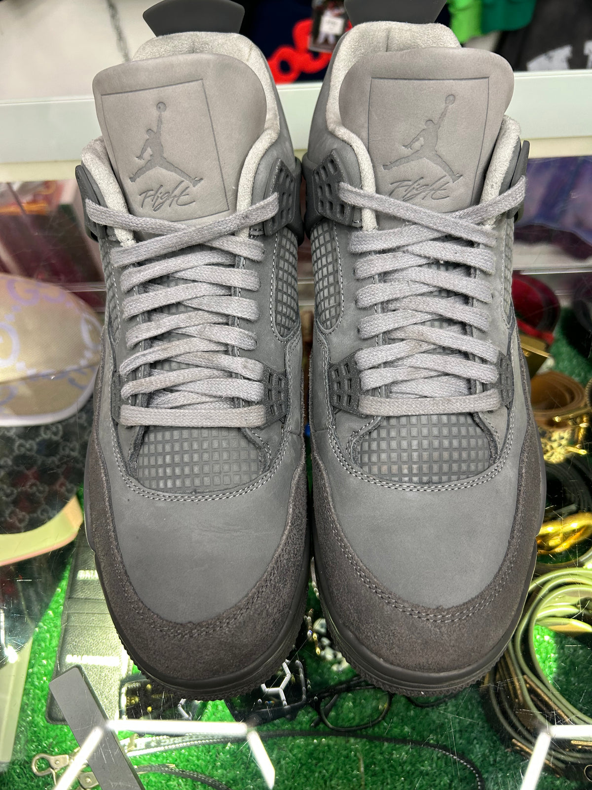 JORDAN 4 WET CEMENT (PRE-OWNED W/ BOX)