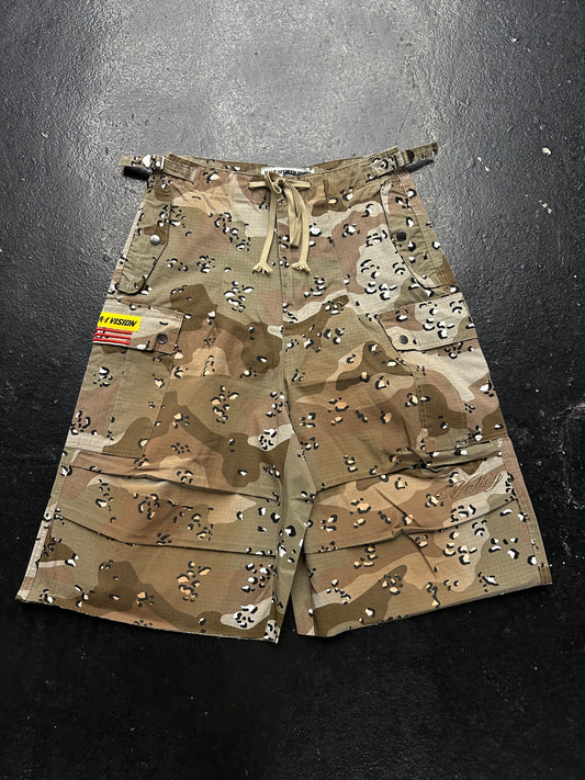 VALE FOREVER ROTHSCO CARGO CAMO SHORTS (BRAND NEW)
