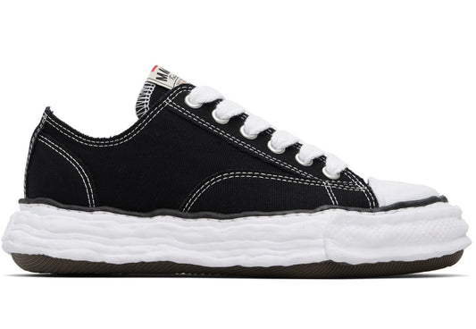 MAISON MIHARA YASUHIRO BLACK PETERSON23 CANVAS LOW