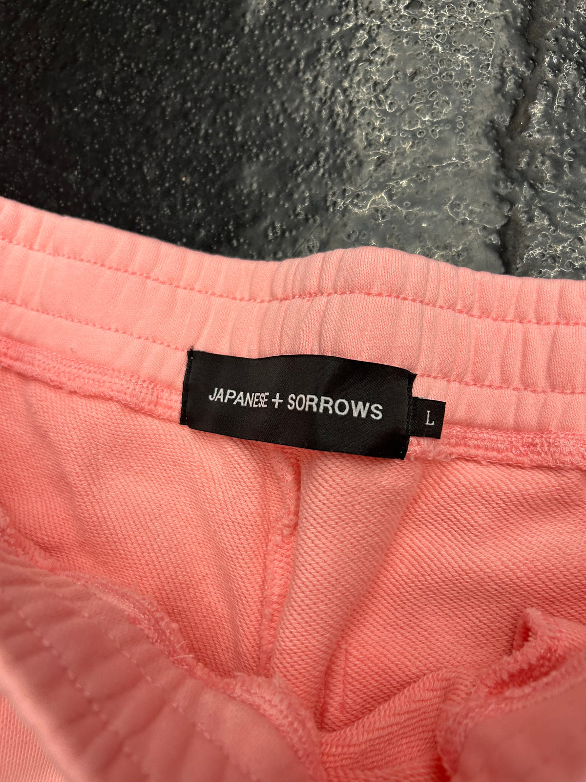 JAPANESE SORROWS PONDER EMBELLISHED SWEATS “PINK” (BRAND NEW)