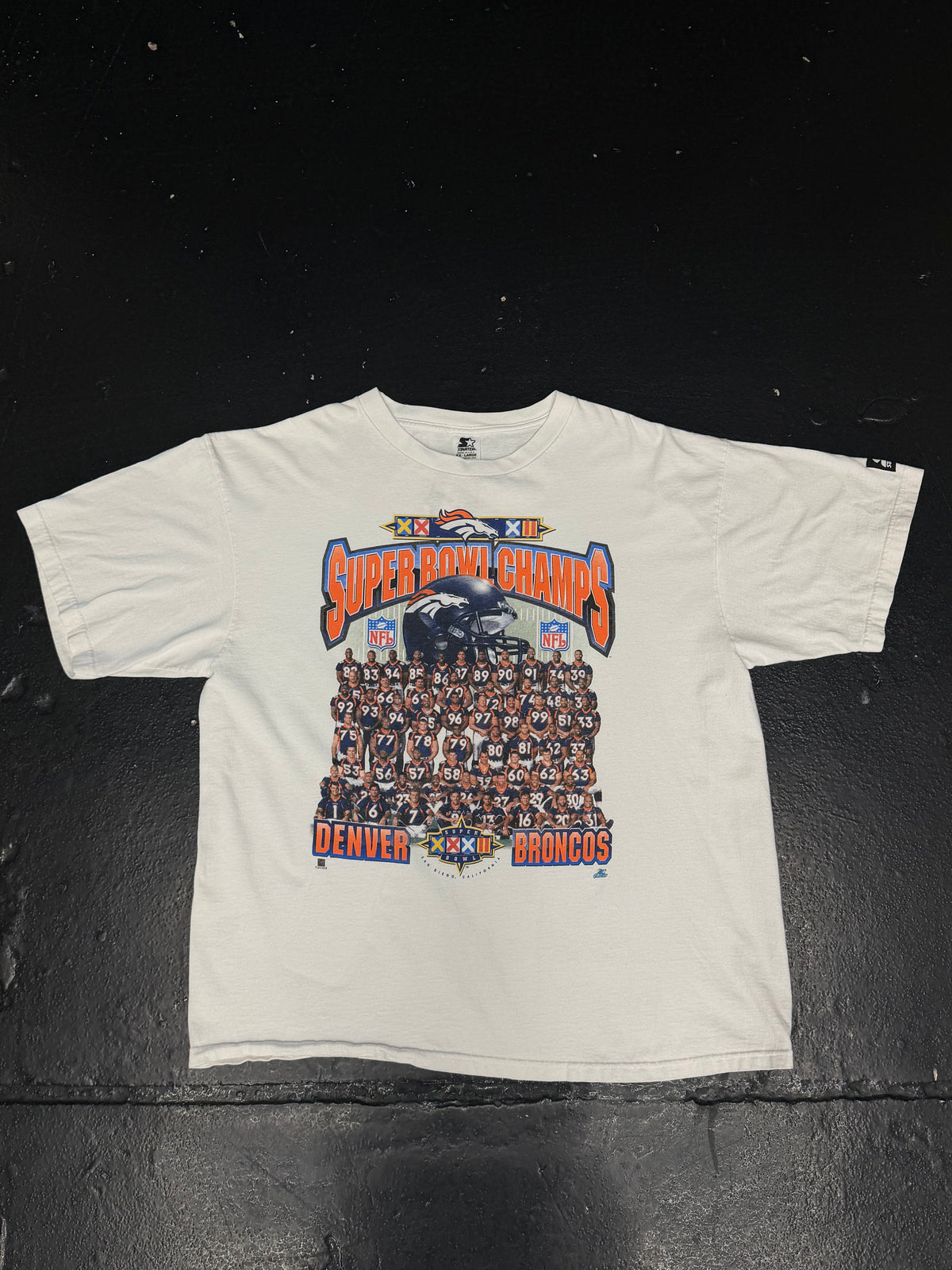 BRONCOS SUPER BOWL 32 CHAMPIONS T-SHIRT