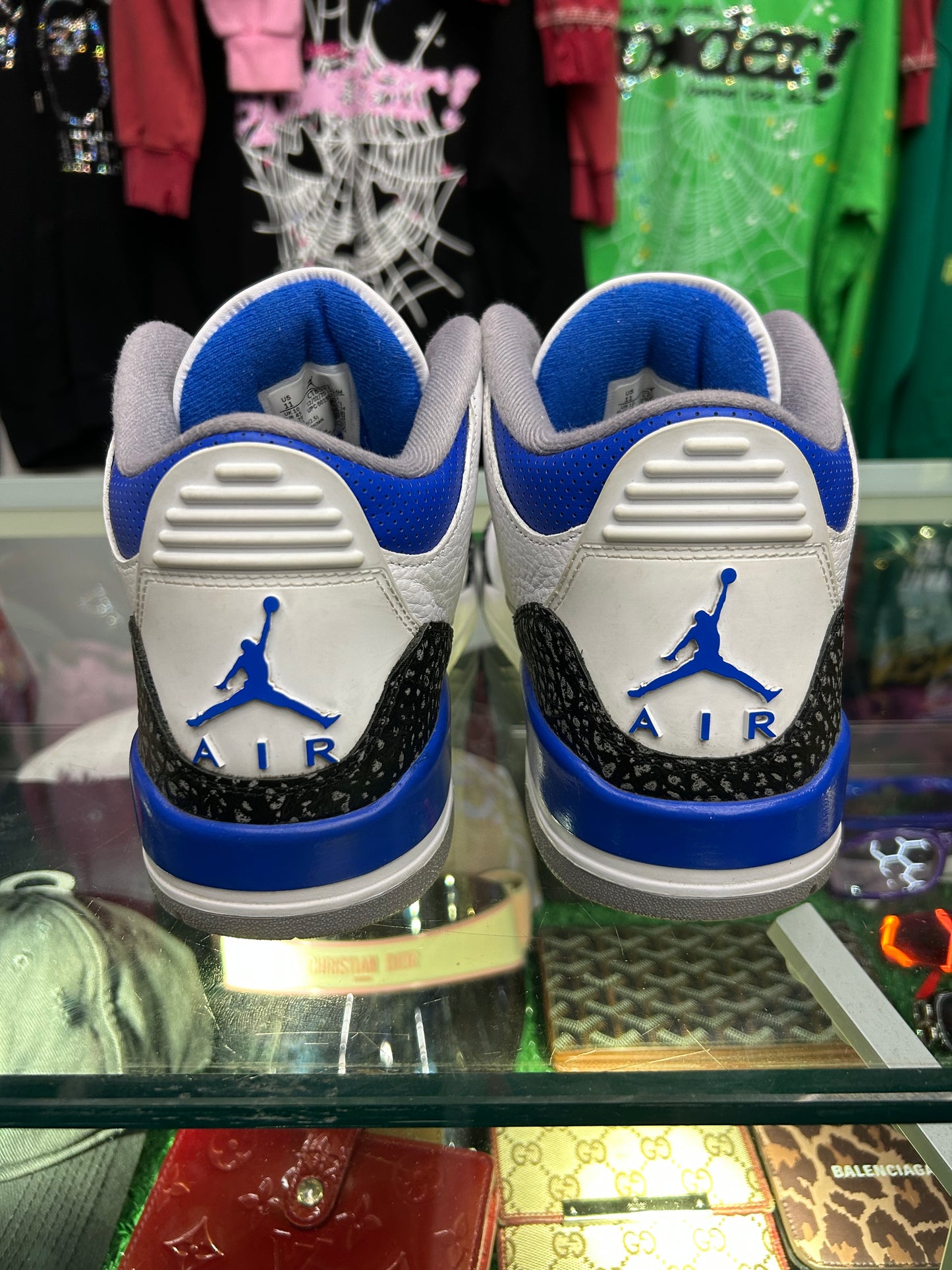 JORDAN 3 RACER BLUE (PRE-OWNED W/ BOX)