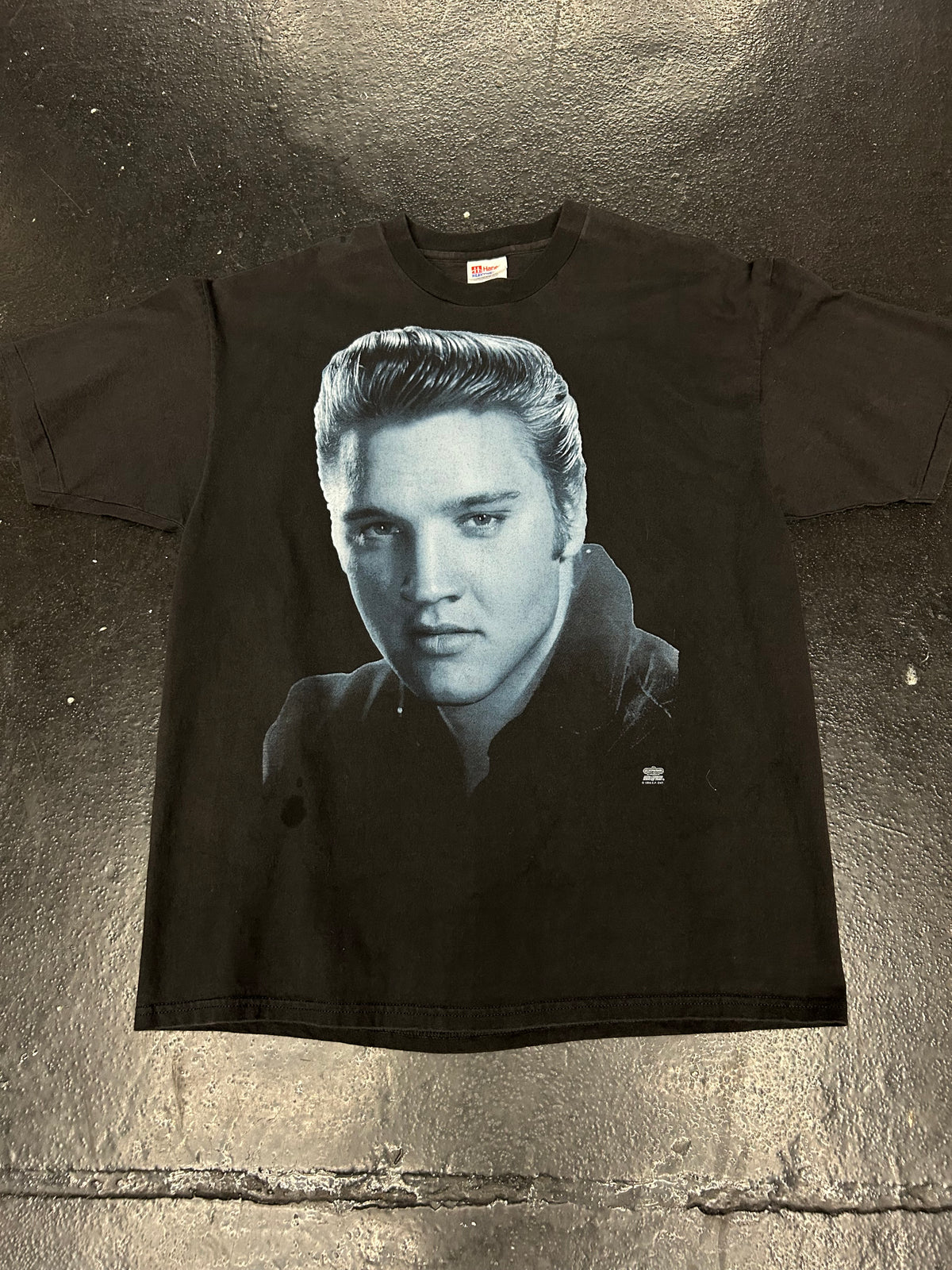 ELVIS PRESLEY VINTAGE BLACK TEE