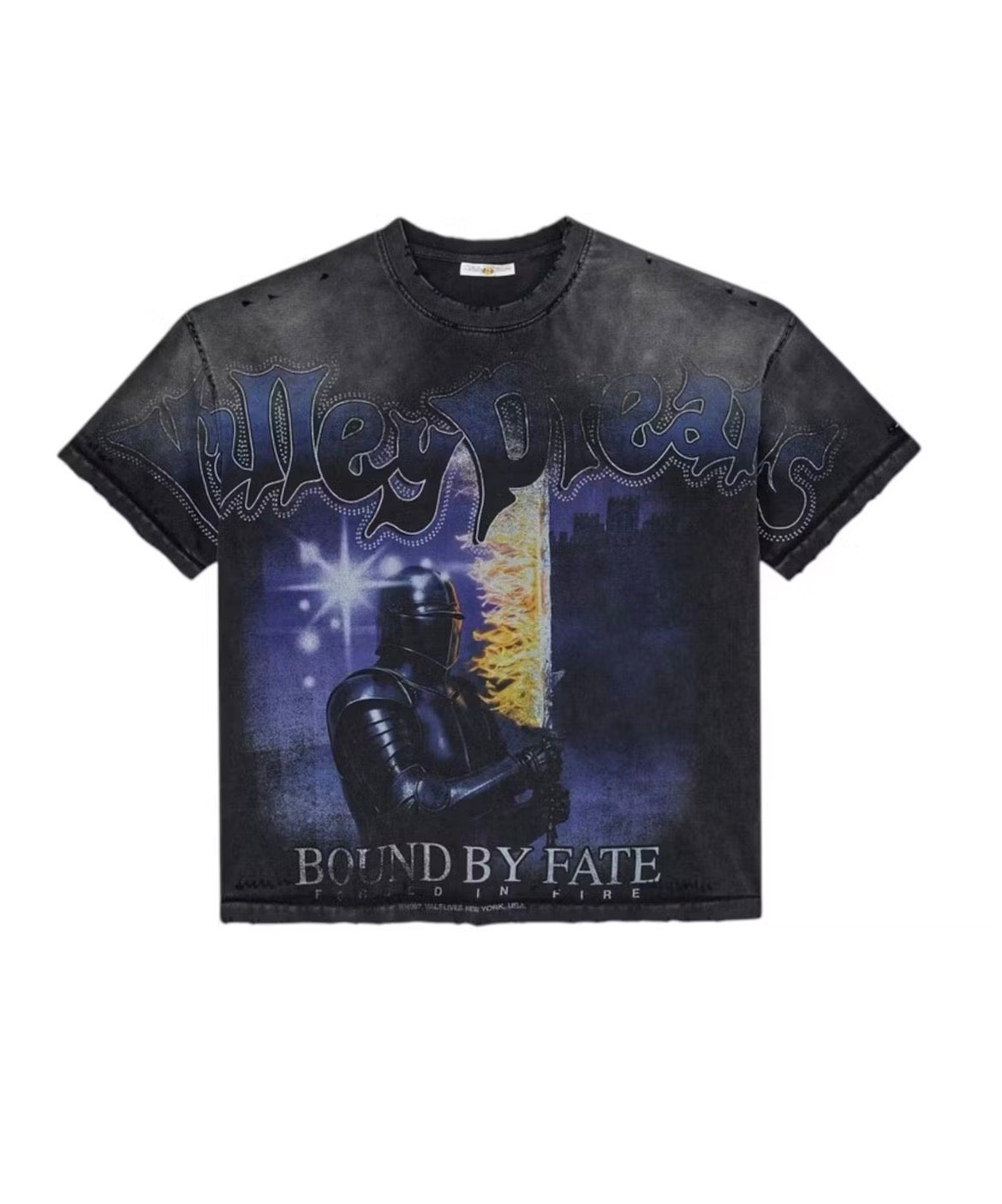 VALE FOREVER VALLEY DREAMS LANCELOT BLACK TEE