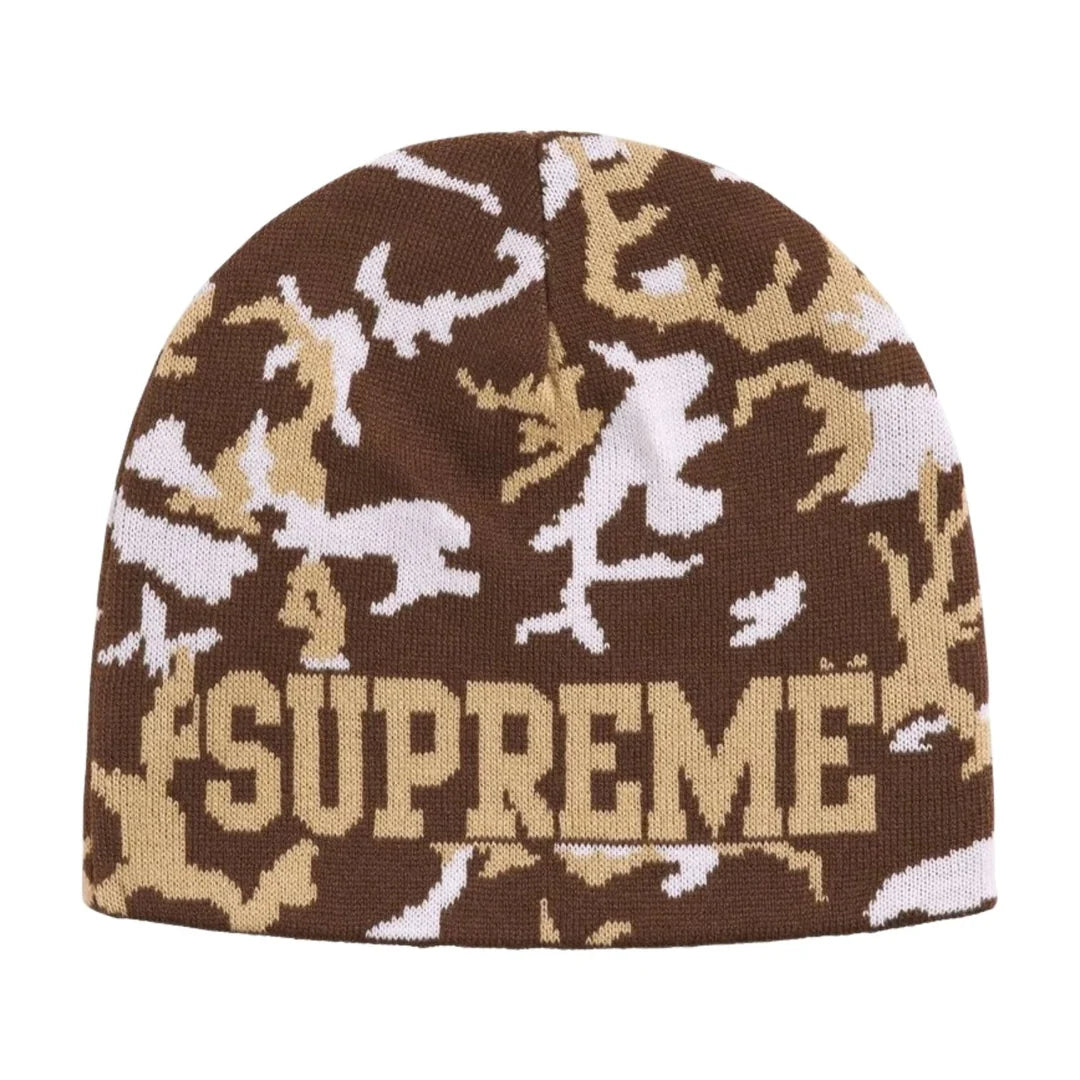 SUPREME FW26 BROWN CAMO BEANIE
