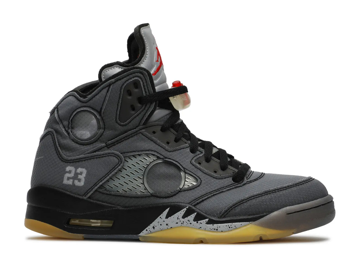 JORDAN 5 OFF-WHITE MUSLIN (PRE-OWNED W/ BOX)
