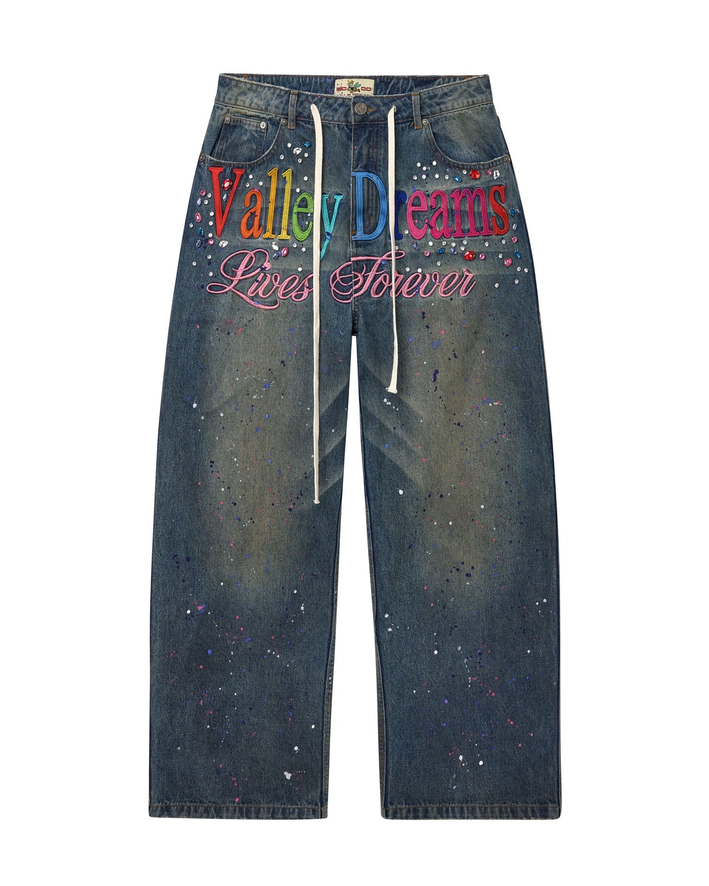 VALE VALLEY DREAMS ICE CREAM DENIM JEANS (BRAND NEW)