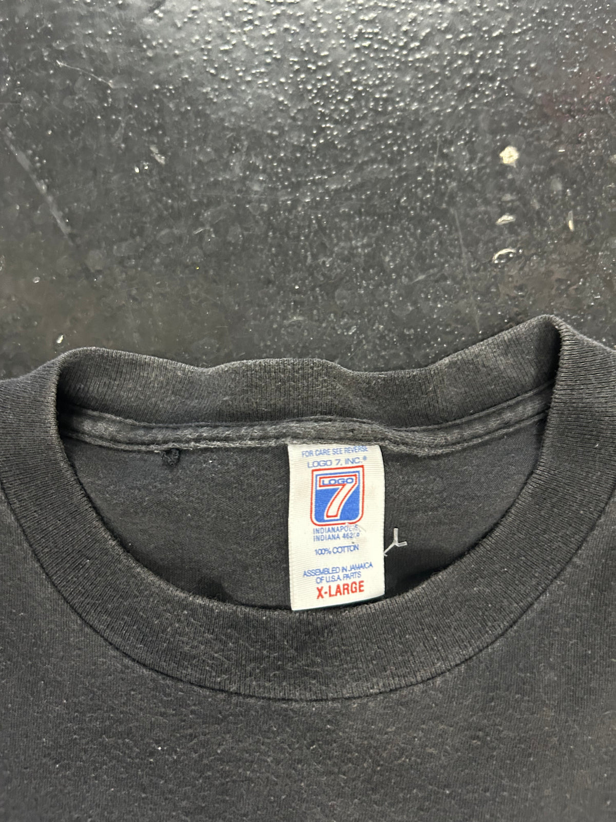 MINNESOTA VIKINGS VINTAGE BLACK TEE