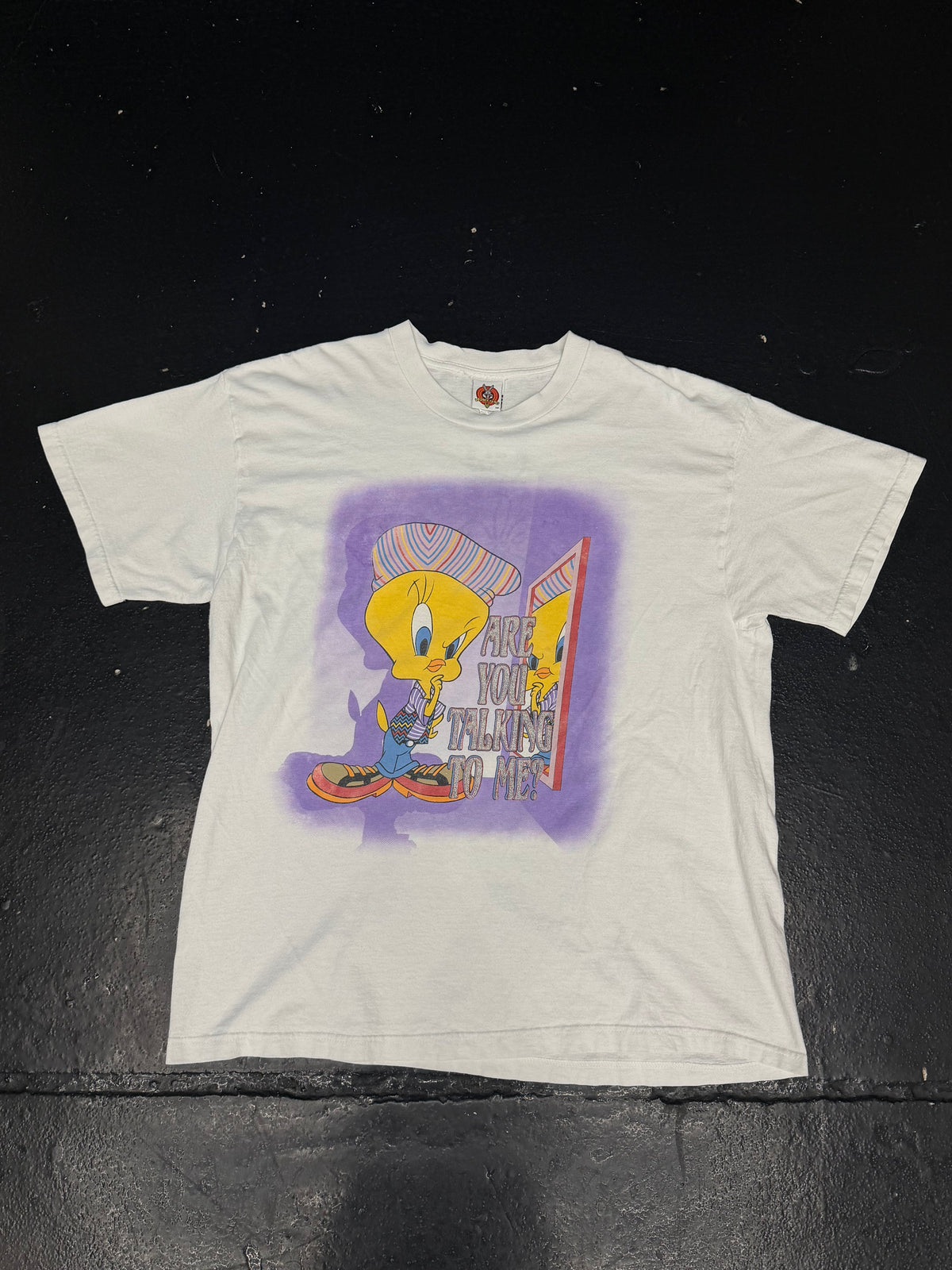 LOONEY TUNES TWEETY BIRD ARE YOU TALKING TO ME T-SHIRT
