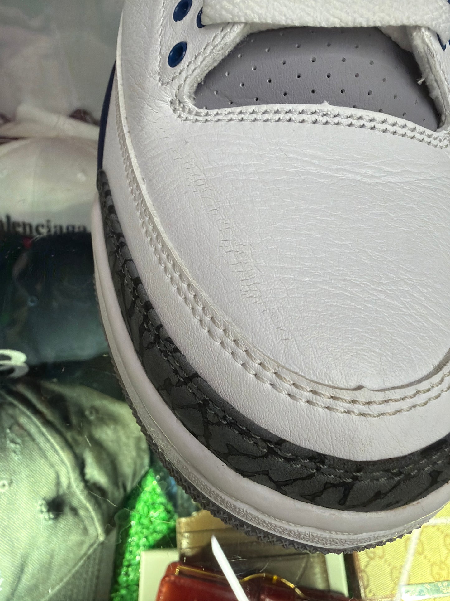 JORDAN 3 MIDNIGHT NAVY (PRE-OWNED W/ BOX)