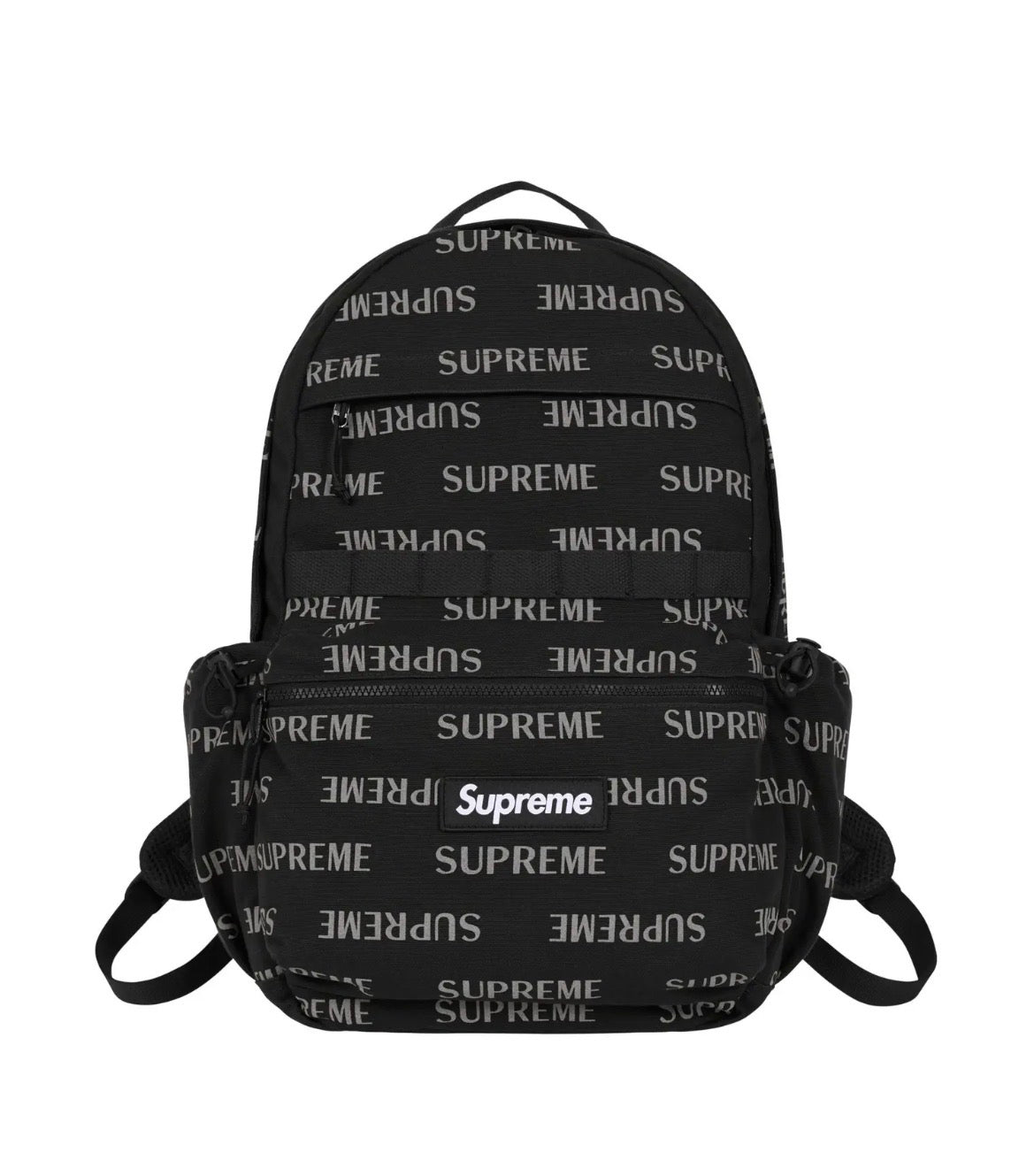 SUPREME LOGO BACKPACK “BLACK” FW26