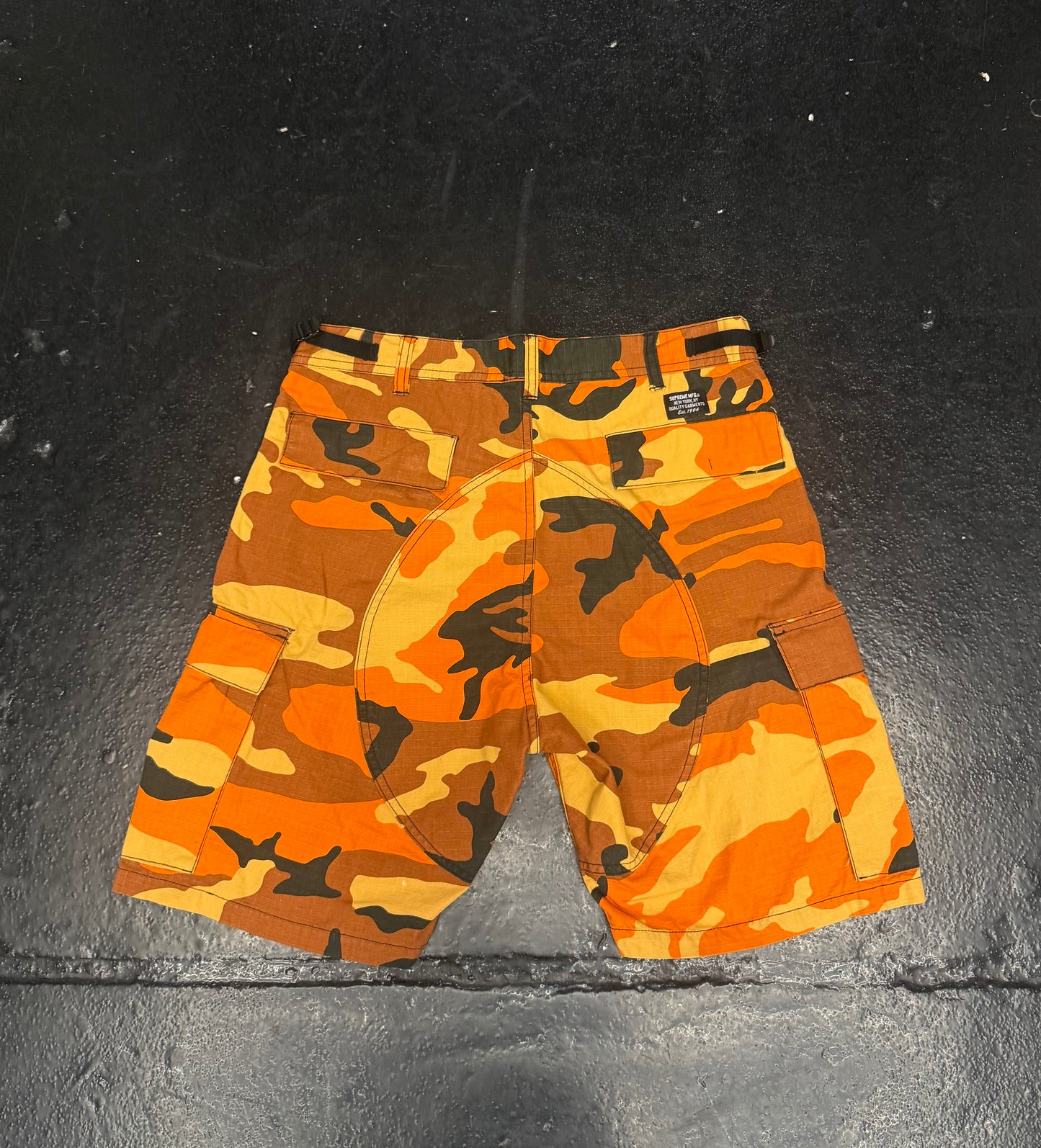 SUPREME RIP STOP CAMO SHORTS