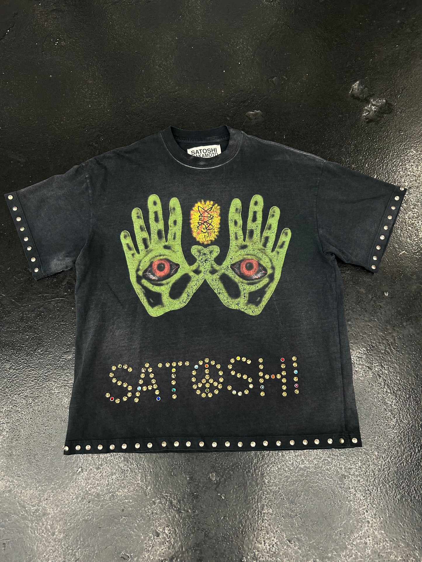 SATOSHI NAKAMOTO POSITIVE ENERGY TEE “BLACK” (PRE-OWNED)