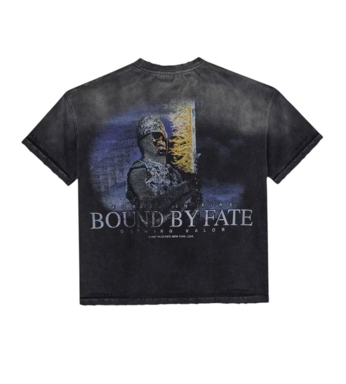 VALE FOREVER VALLEY DREAMS LANCELOT BLACK TEE