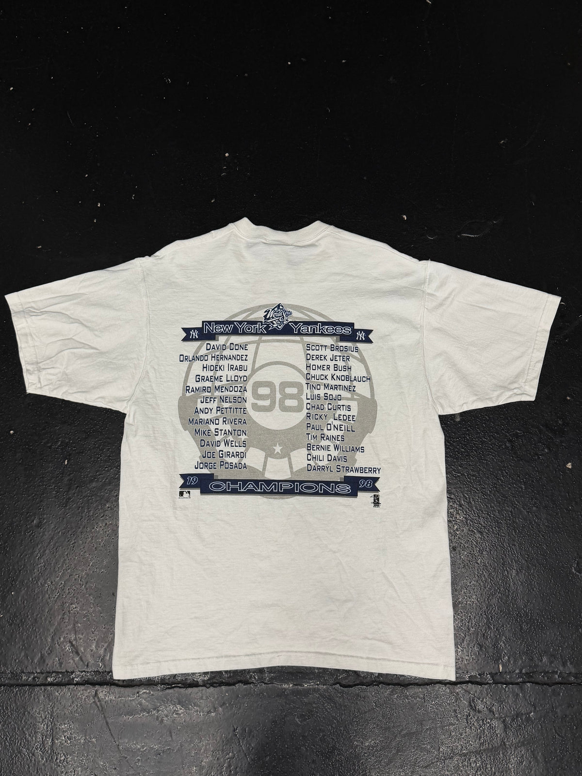 NEW YORK YANKEES 1998 WORLD SERIES T-SHIRT