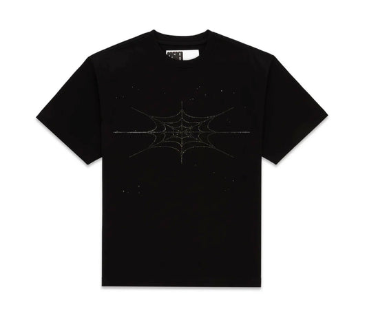 SP5DER RHINESTONE SILK TEE (BRAND NEW)