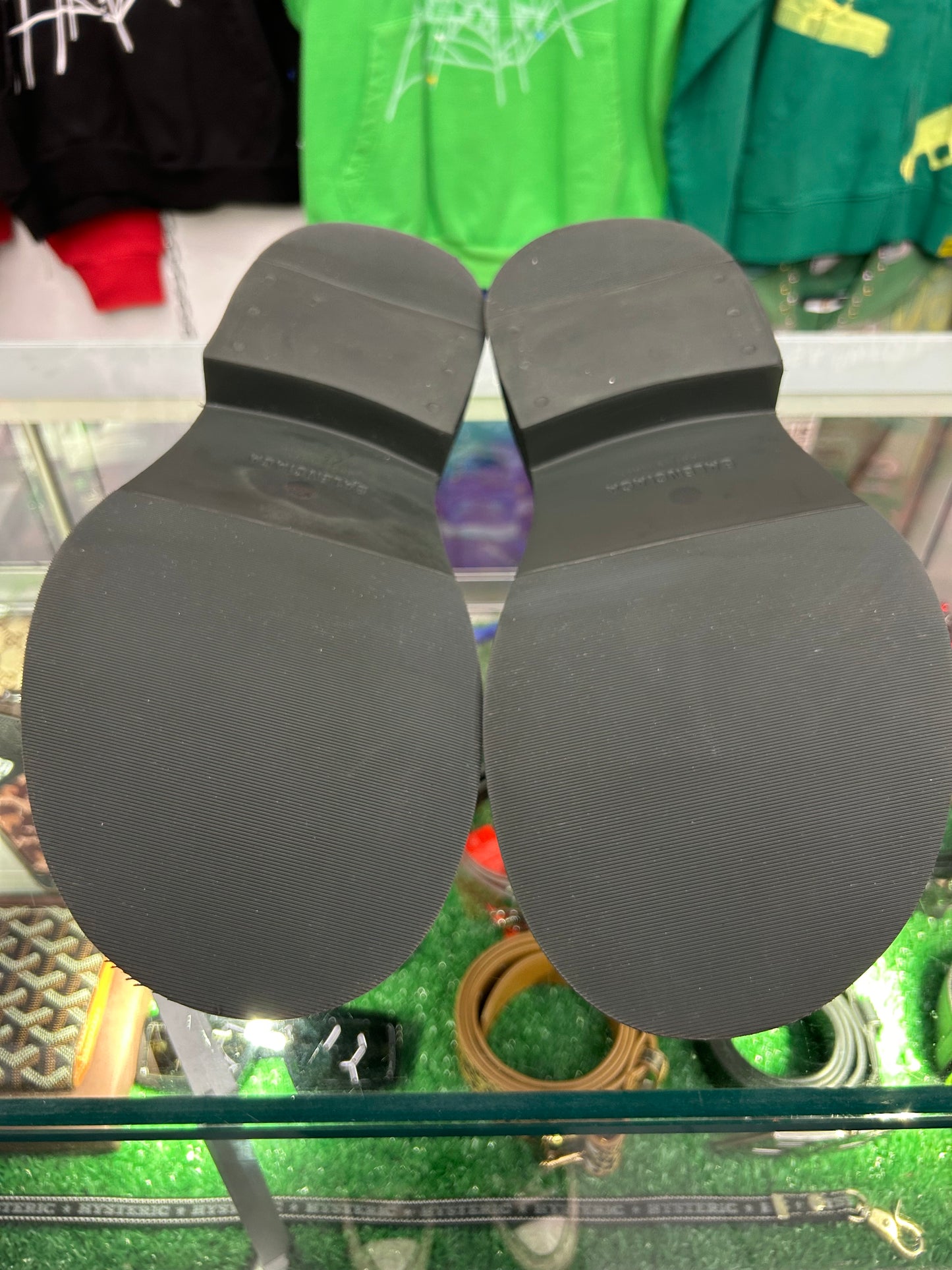BALENCIAGA STEROID DERBY GREEN (PRE-OWNED NO BOX)