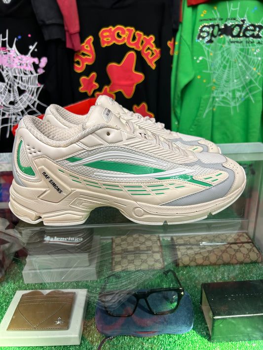 RAF SIMONS ULTRASCEPTRE SNEAKER CREAM GREEN (PRE-OWNED W/ BOX)
