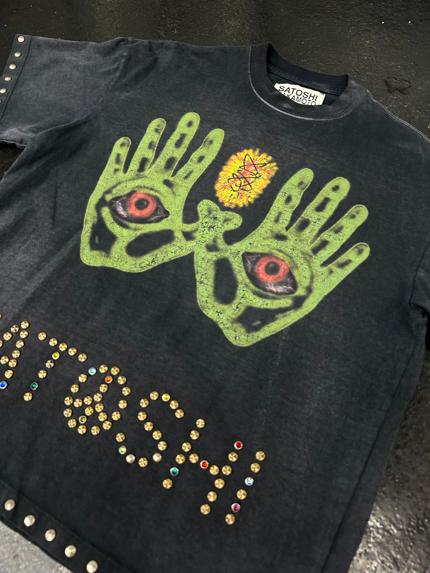 SATOSHI NAKAMOTO POSITIVE ENERGY TEE “BLACK” (PRE-OWNED)