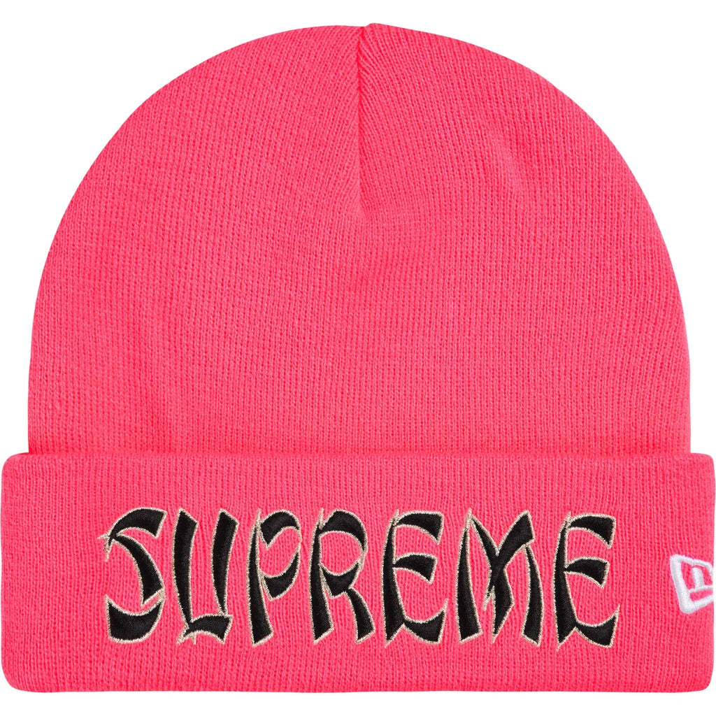 SUPREME FW26 ACTION PINK BEANIE (BRAND NEW)