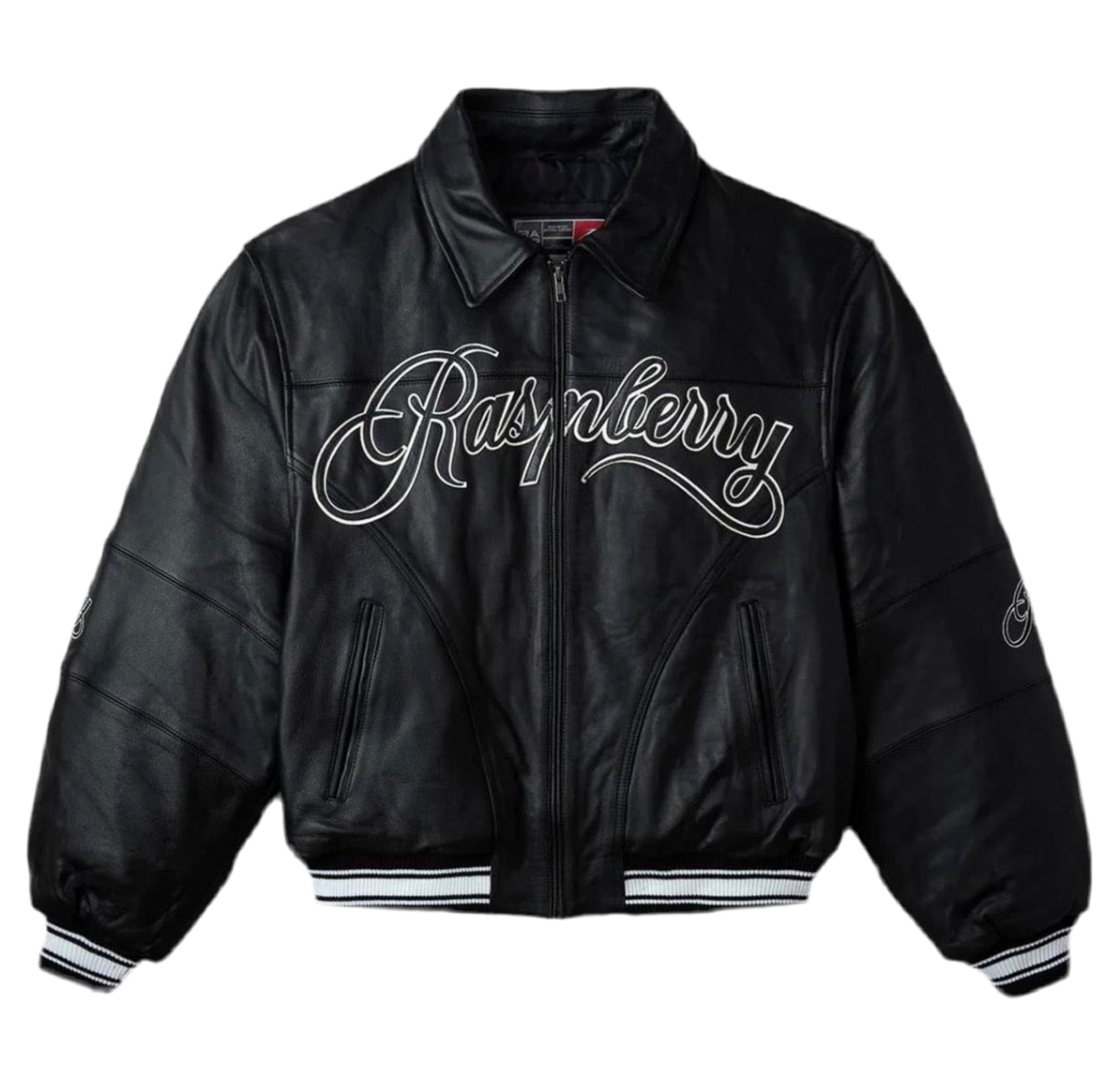 RASPBERRY HILLS GV GALLERY LEATHER JACKET (BRAND NEW)