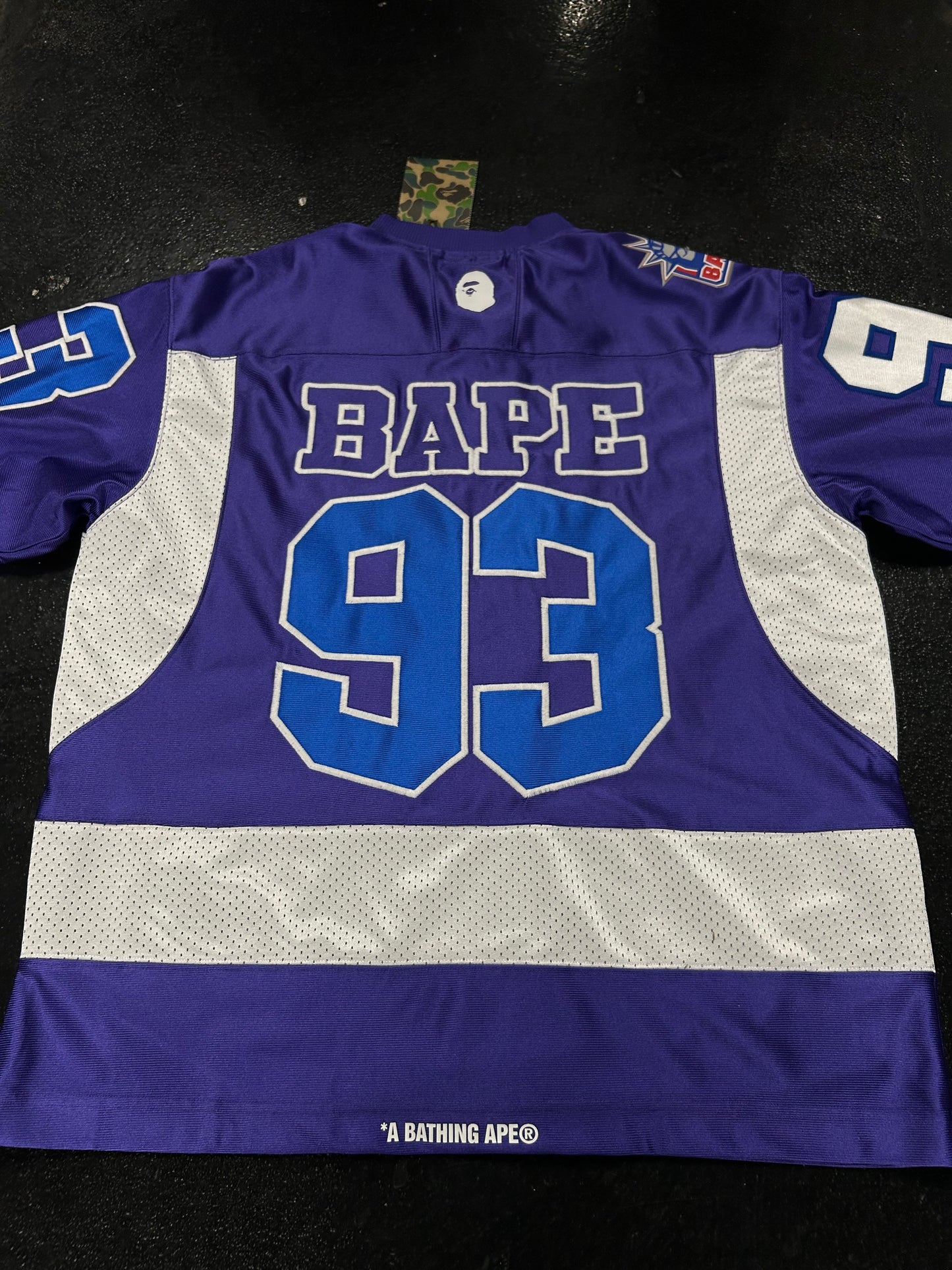 BAPE PURPLE HOCKEY JERSEY (BRAND NEW)